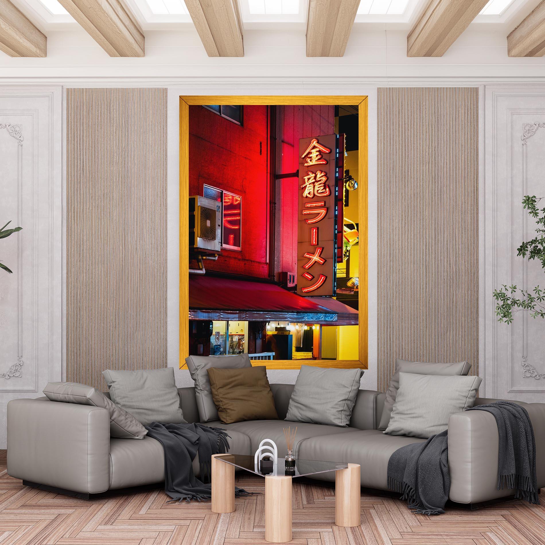 Tablou Canvas Ramen Restaurant mockup 6