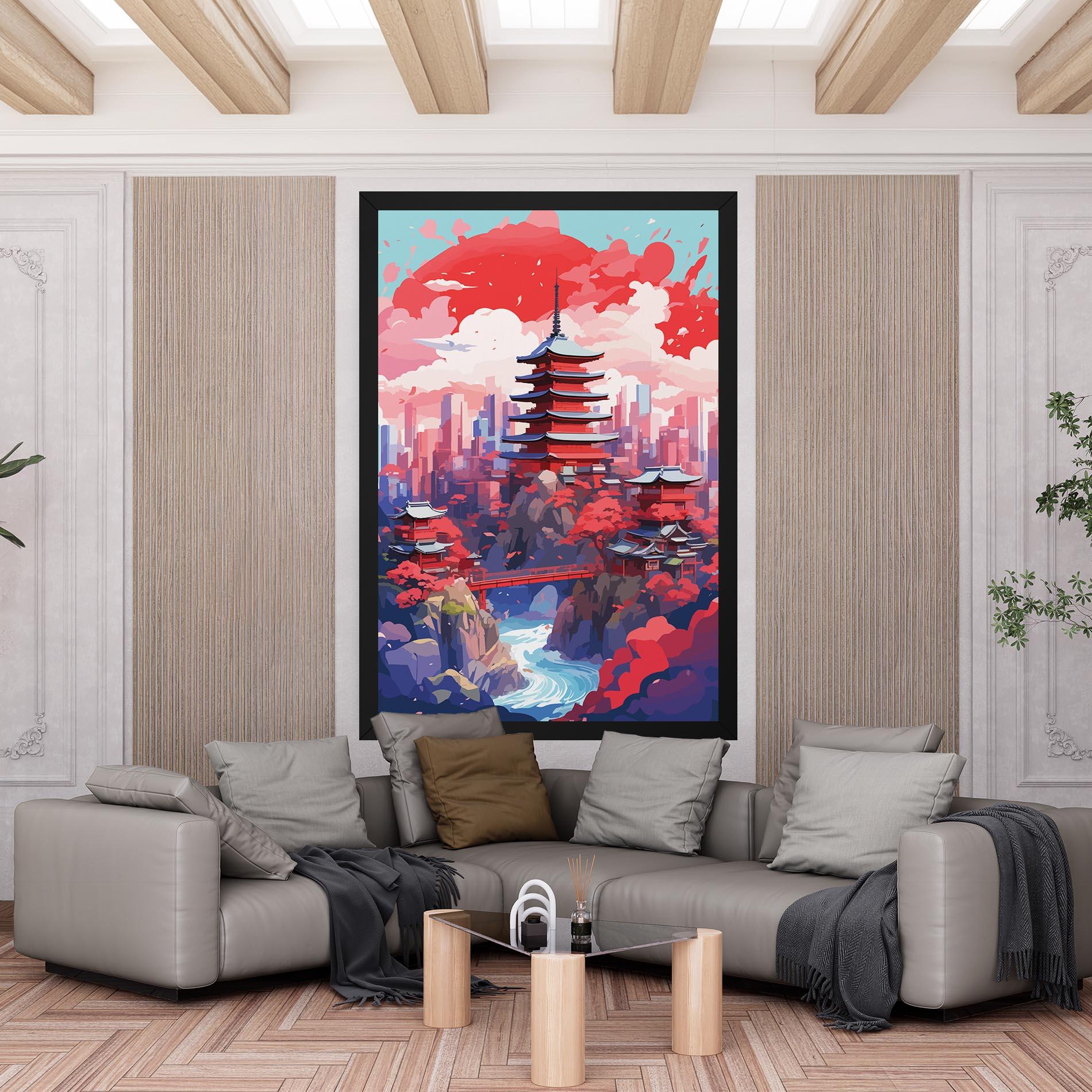 Tablou Canvas City Style Art mockup 6