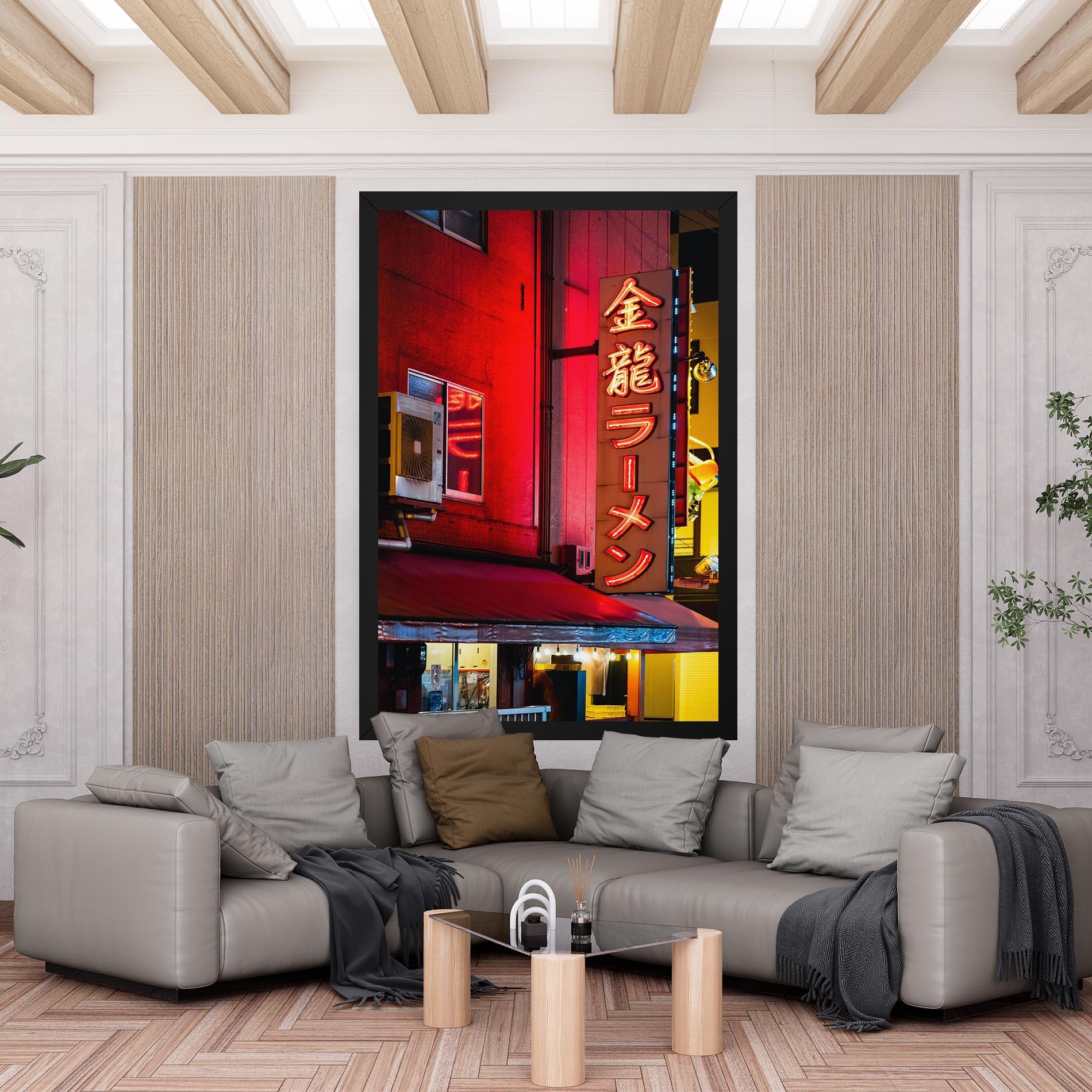 Tablou Canvas Ramen Restaurant mockup 6