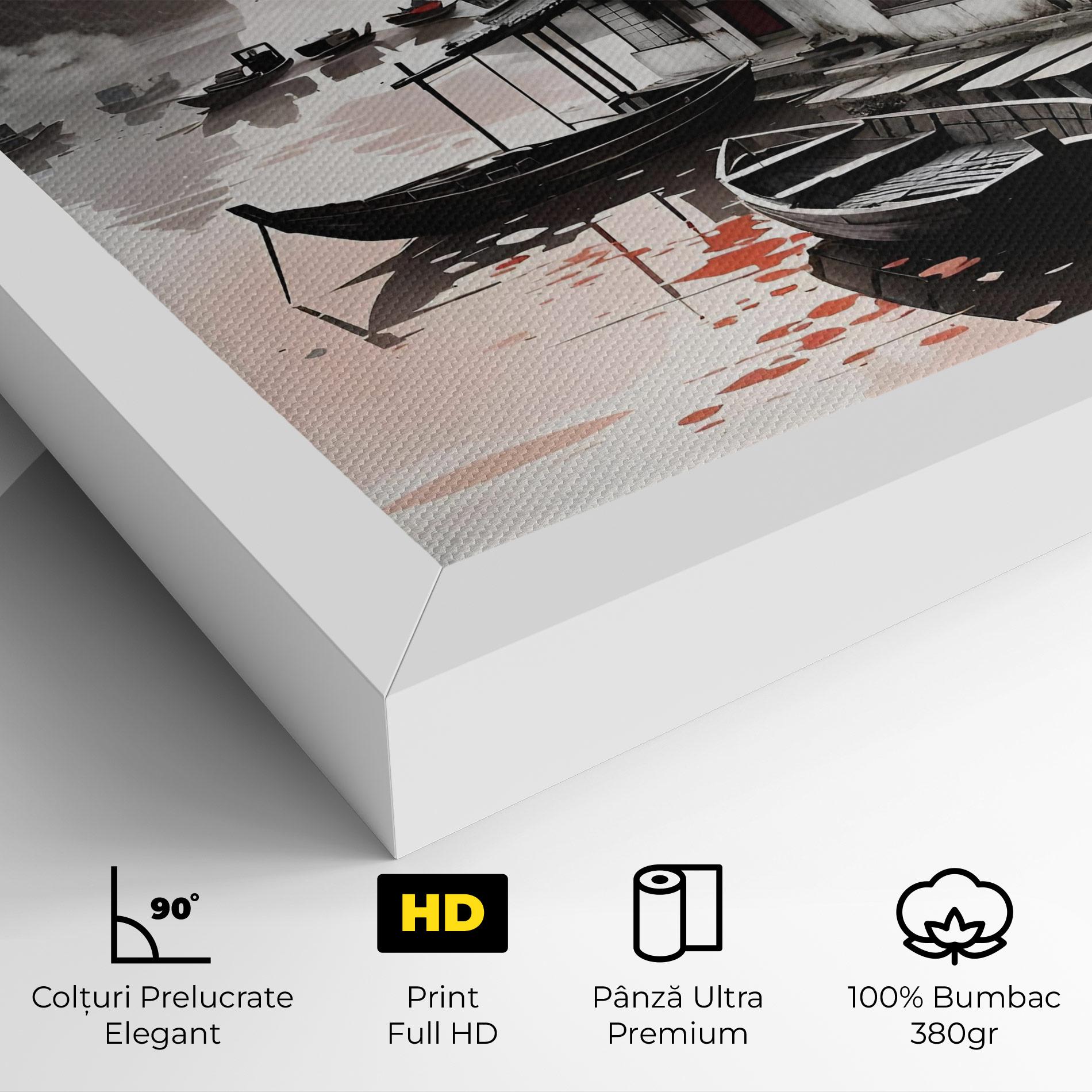 Tablou Canvas Architecture Reflections mockup 4