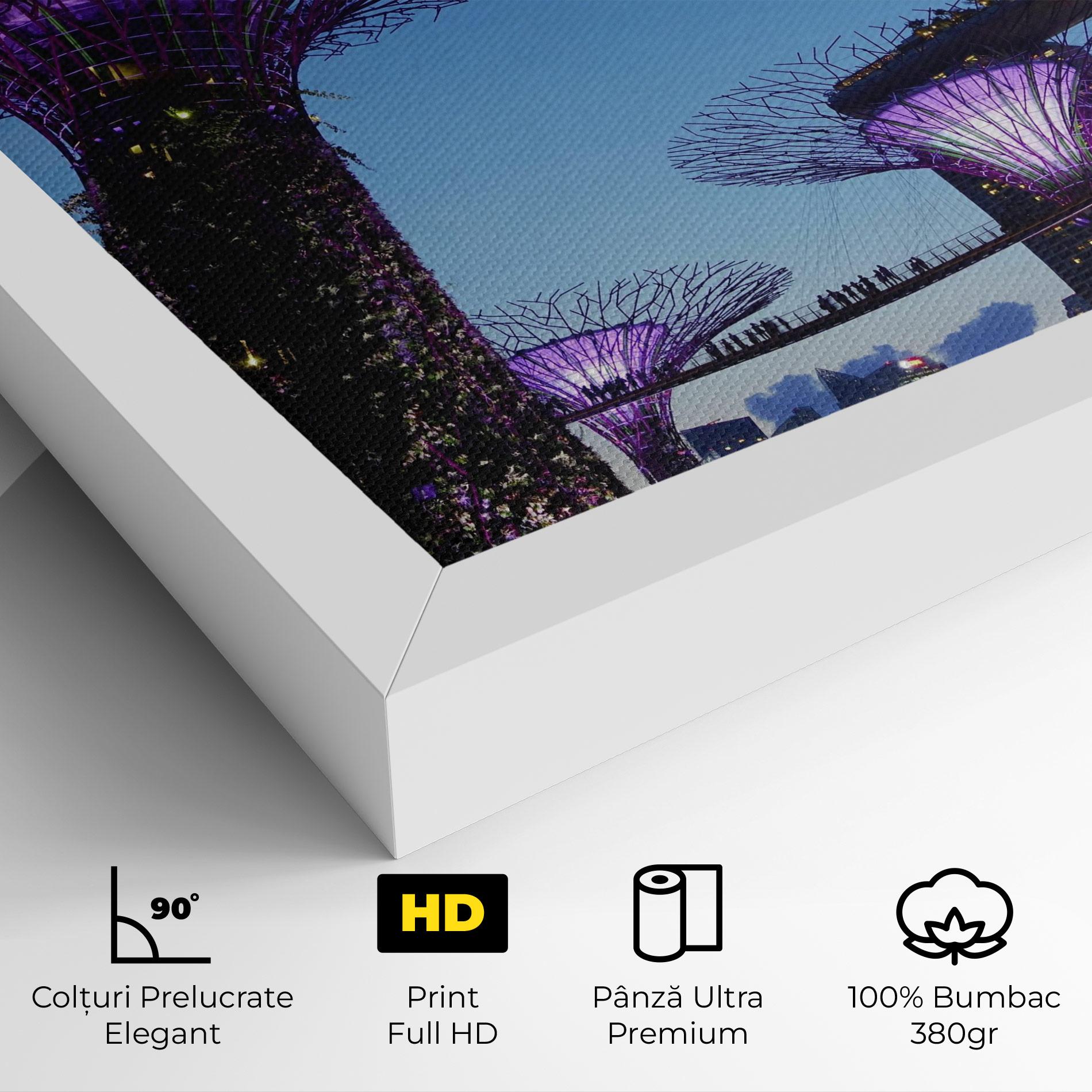 Tablou Canvas Gardens By The Bay mockup 4