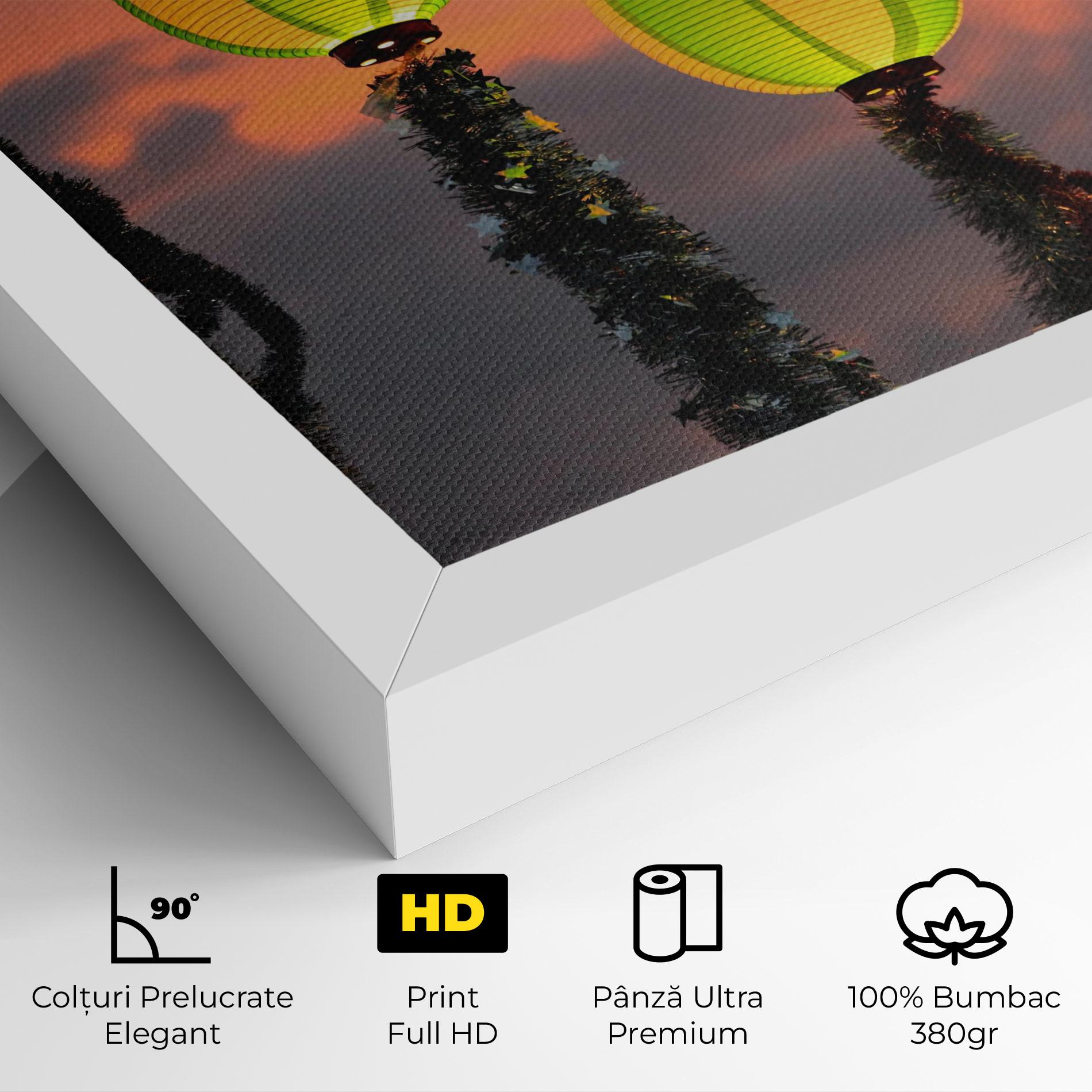 Tablou Canvas Green Lights mockup 4