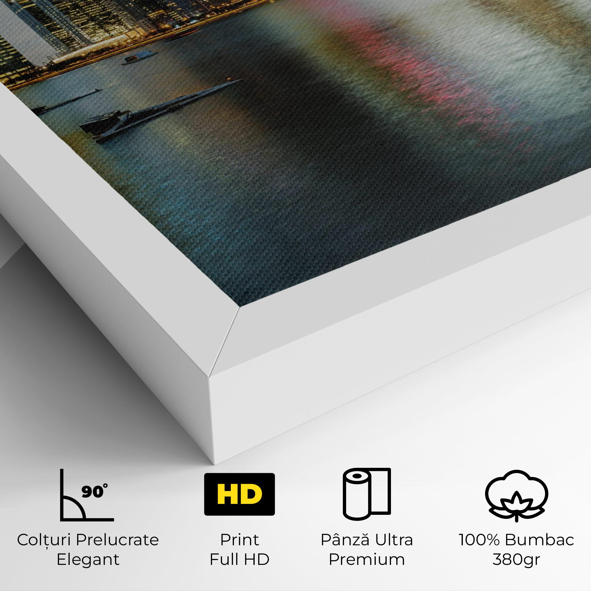 Tablou Canvas Singapore Skyline mockup 4