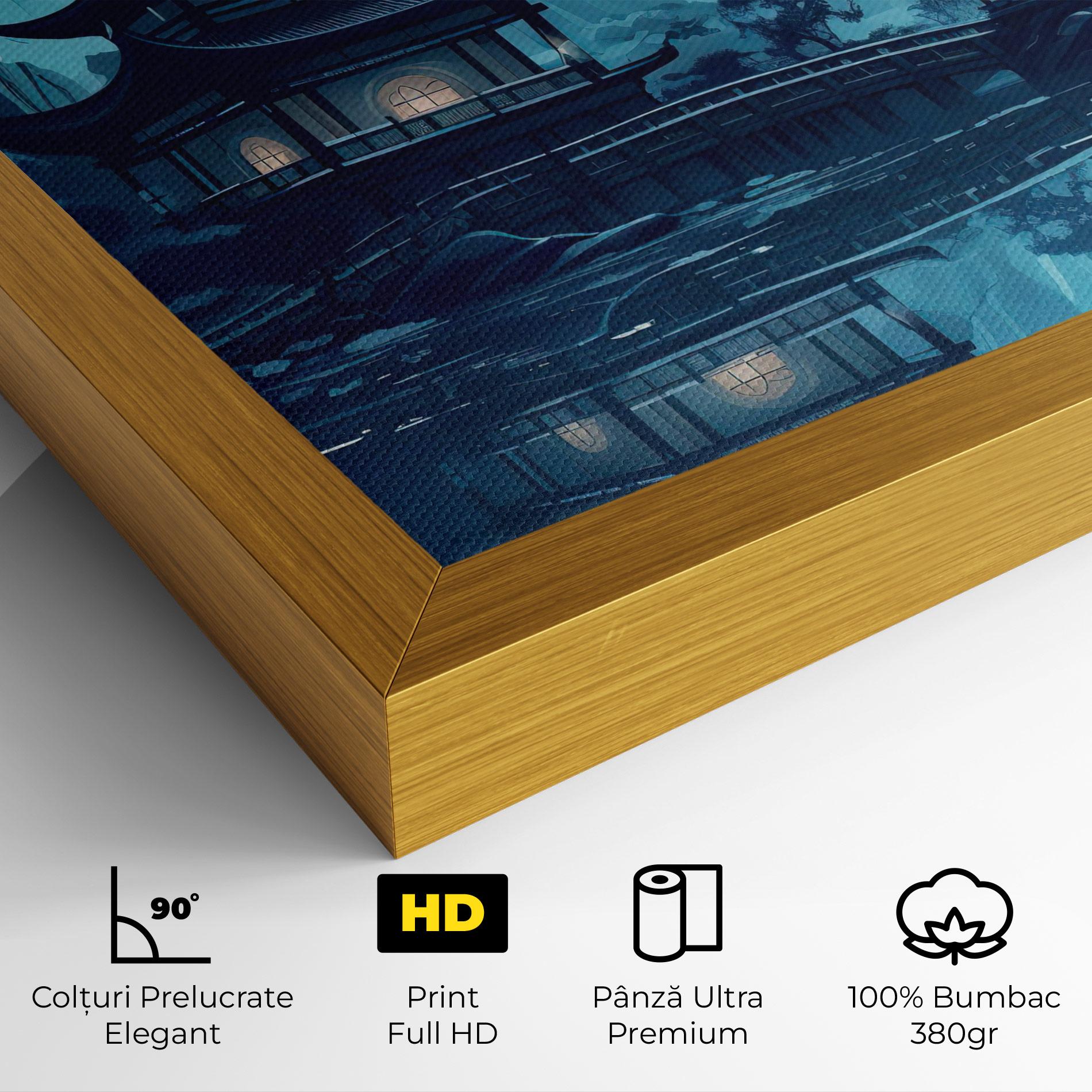 Tablou Canvas Chinese Cartoon mockup 4