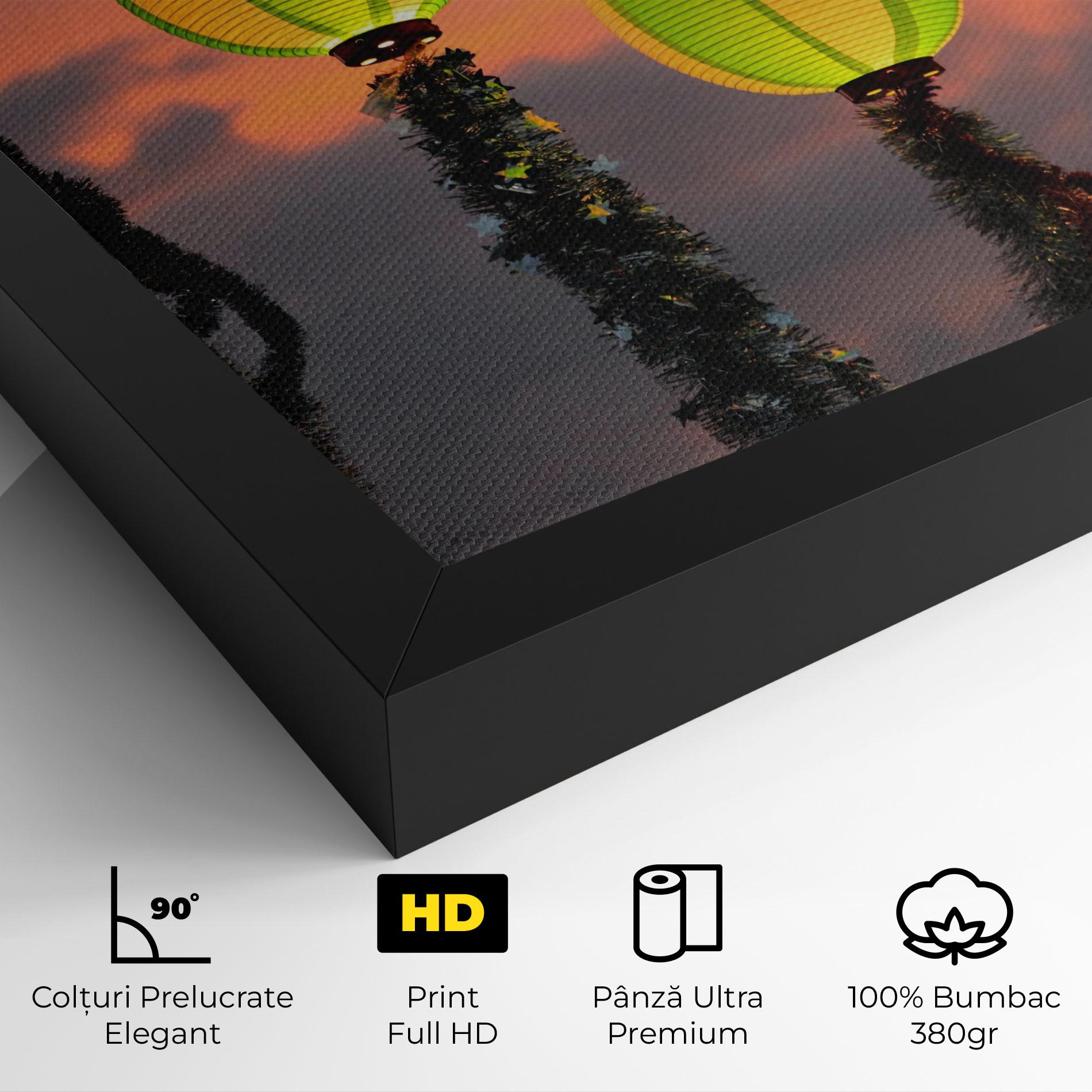 Tablou Canvas Green Lights mockup 4