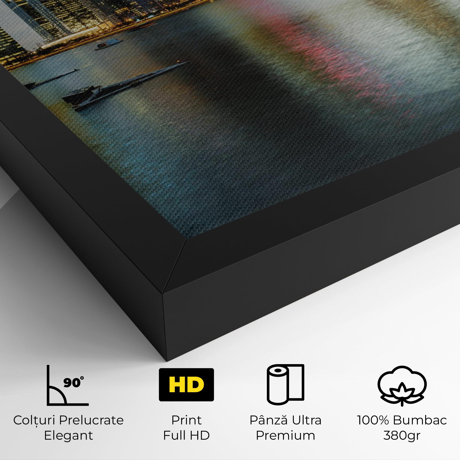 Tablou Canvas Singapore Skyline mockup 4