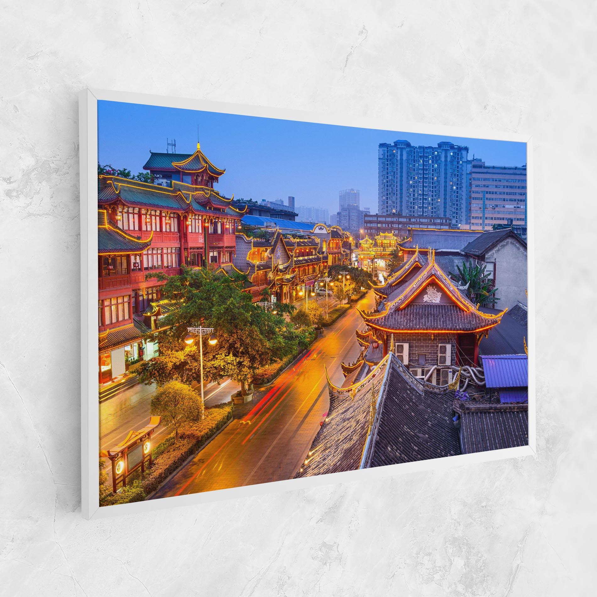 Tablou Canvas Chengdu China mockup 1