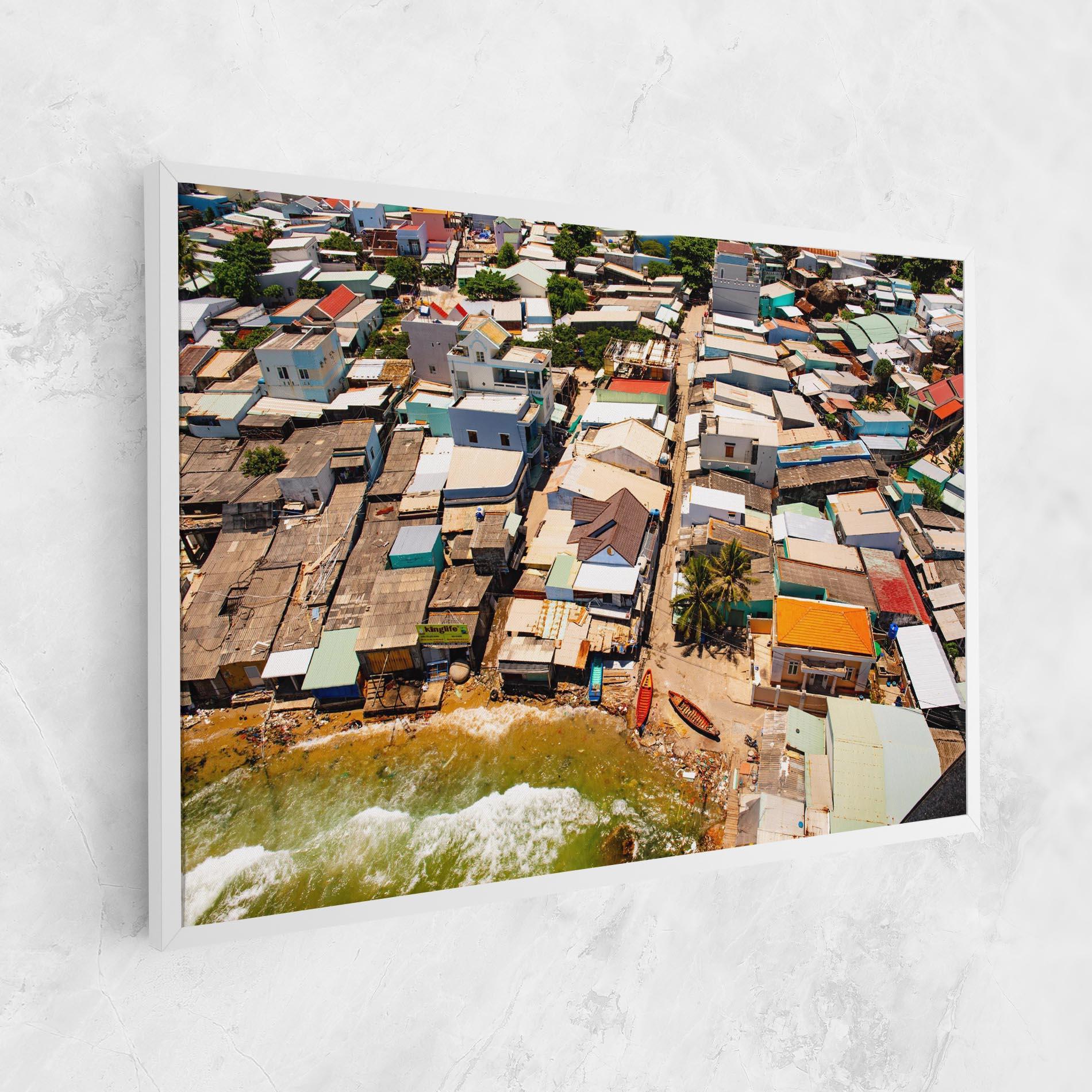Tablou Canvas Vietnam Slums mockup 1