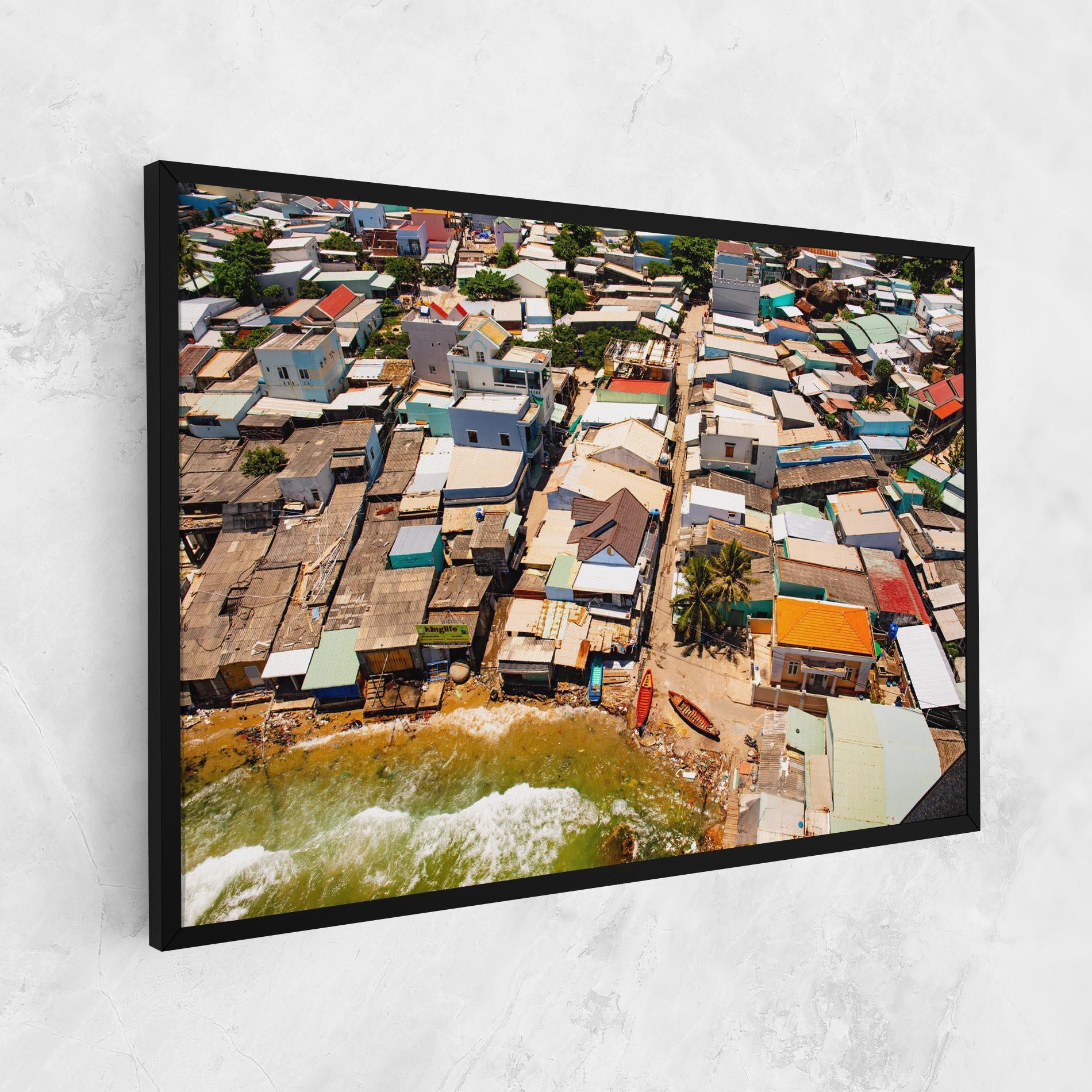 Tablou Canvas Vietnam Slums mockup 1