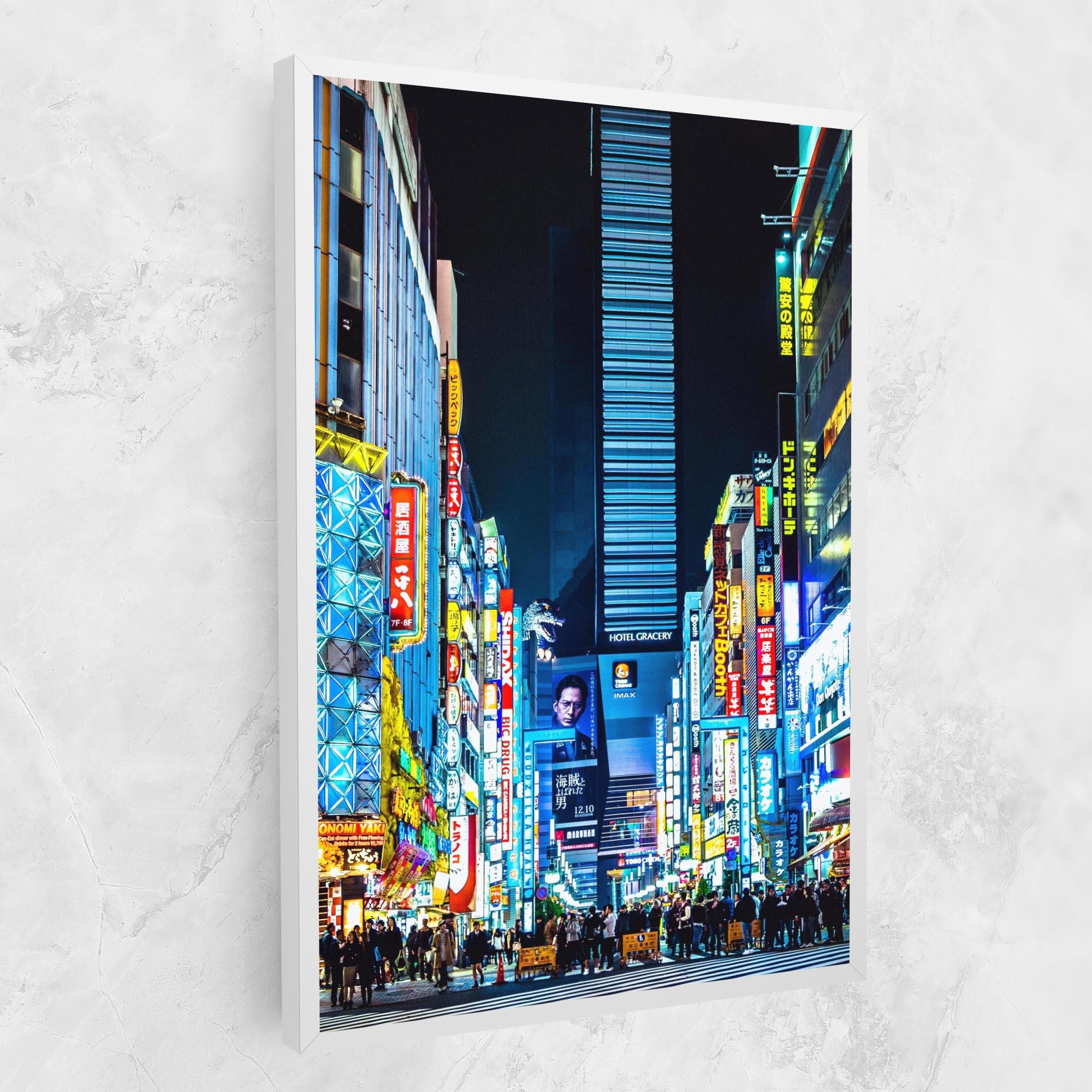 Tablou Canvas Colorful City Lights mockup 1