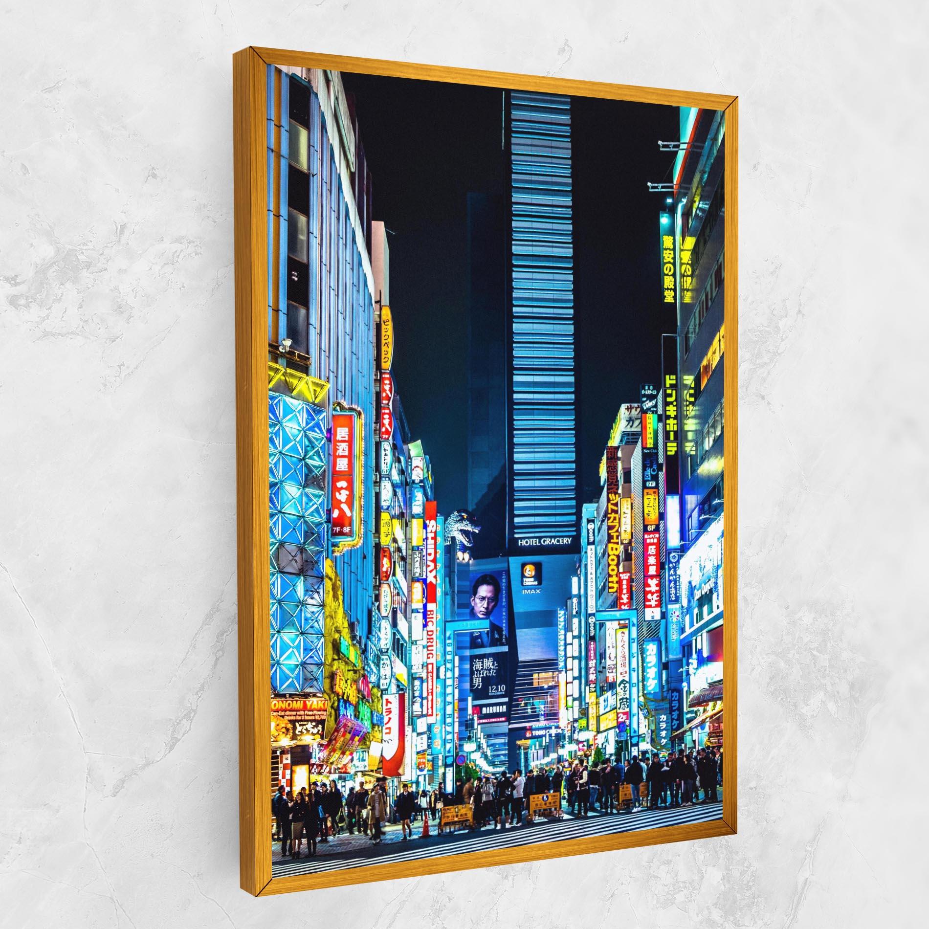 Tablou Canvas Colorful City Lights mockup 1