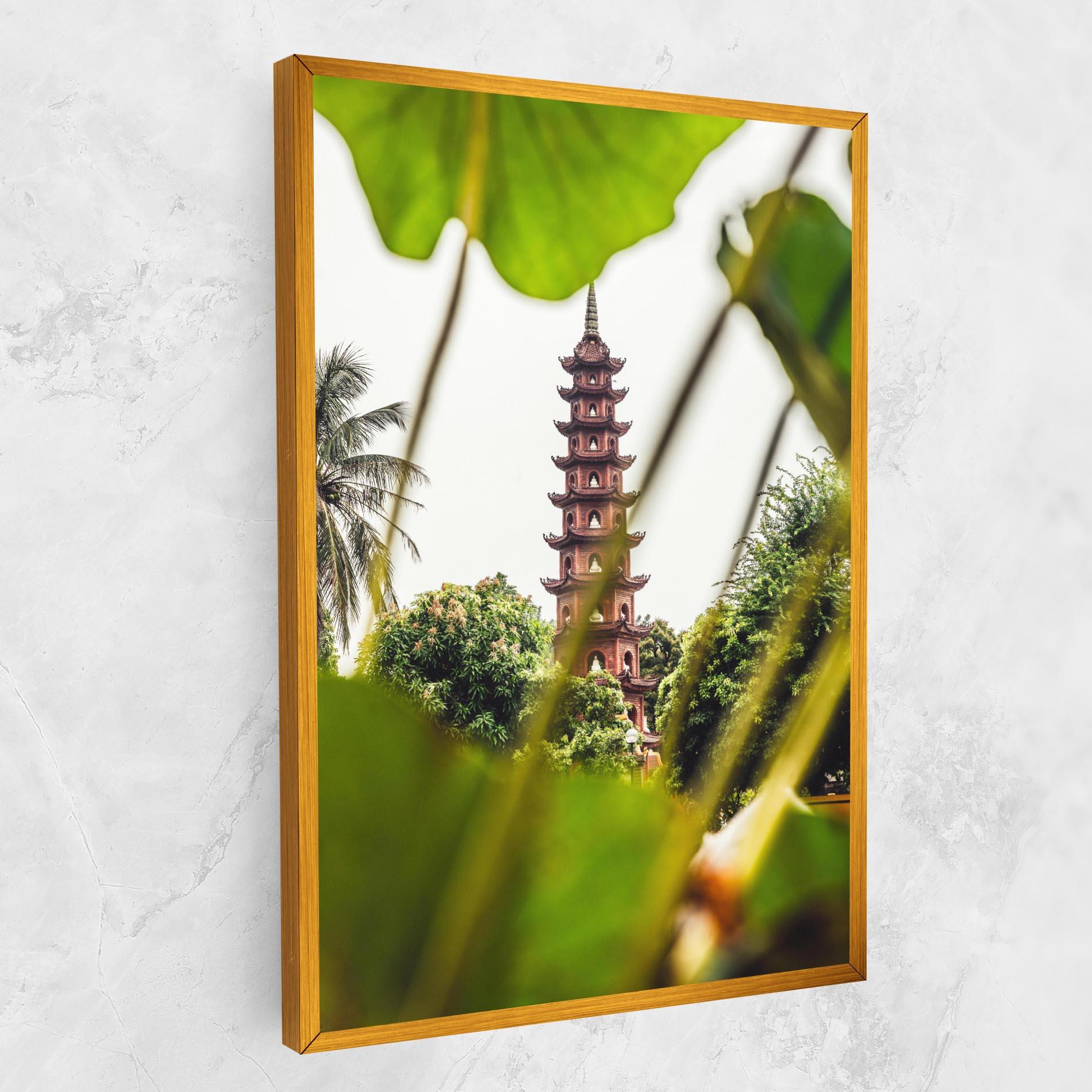 Tablou Canvas Tran Quoc Pagoda mockup 1