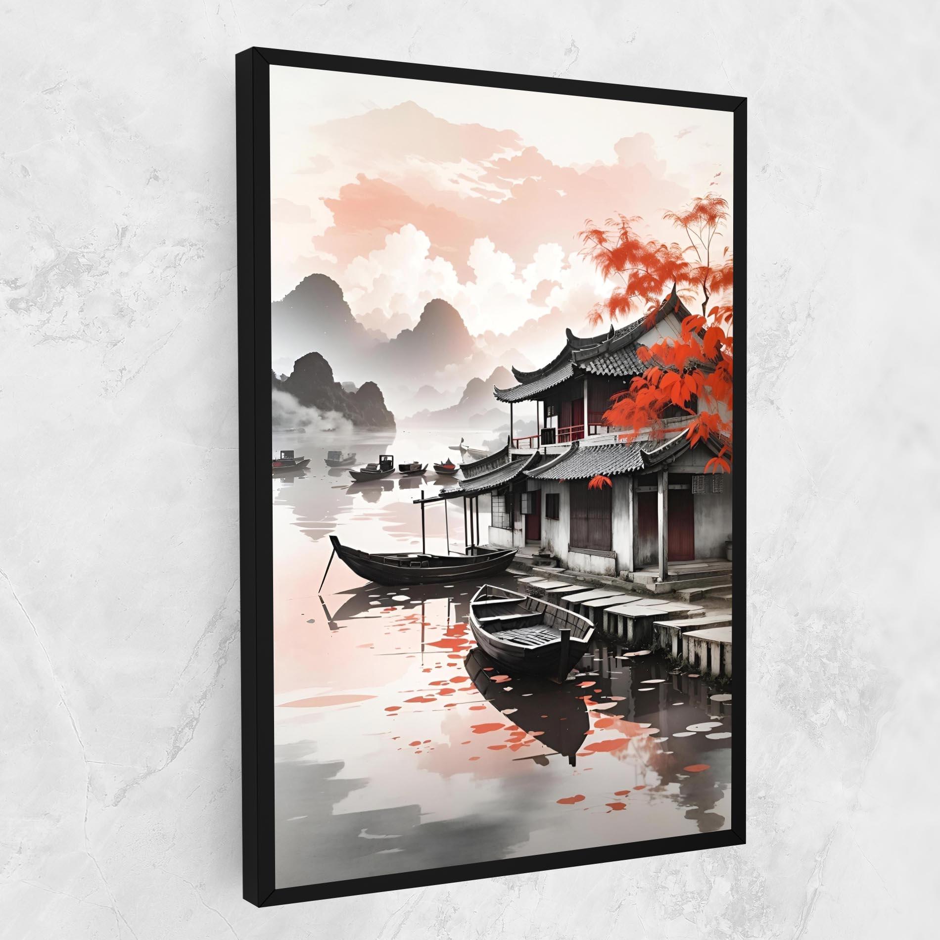 Tablou Canvas Architecture Reflections mockup 1