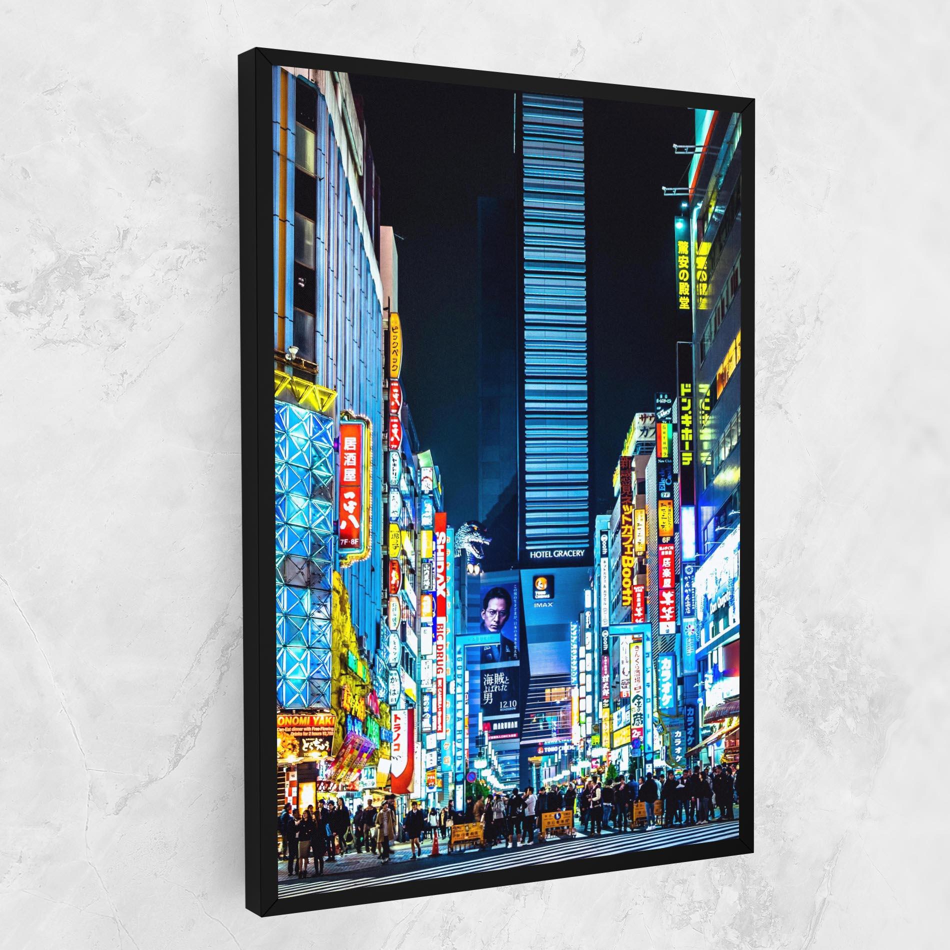 Tablou Canvas Colorful City Lights mockup 1
