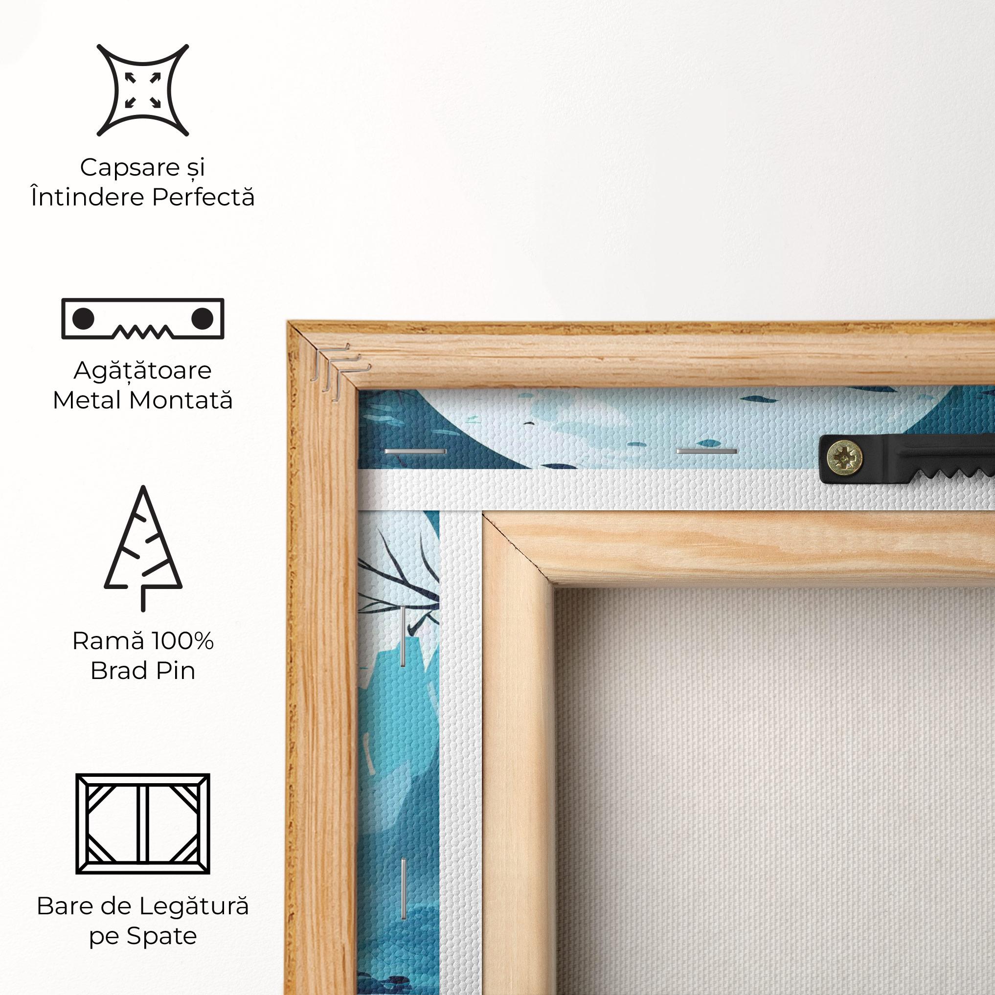 Tablou Canvas Chinese Cartoon mockup 5