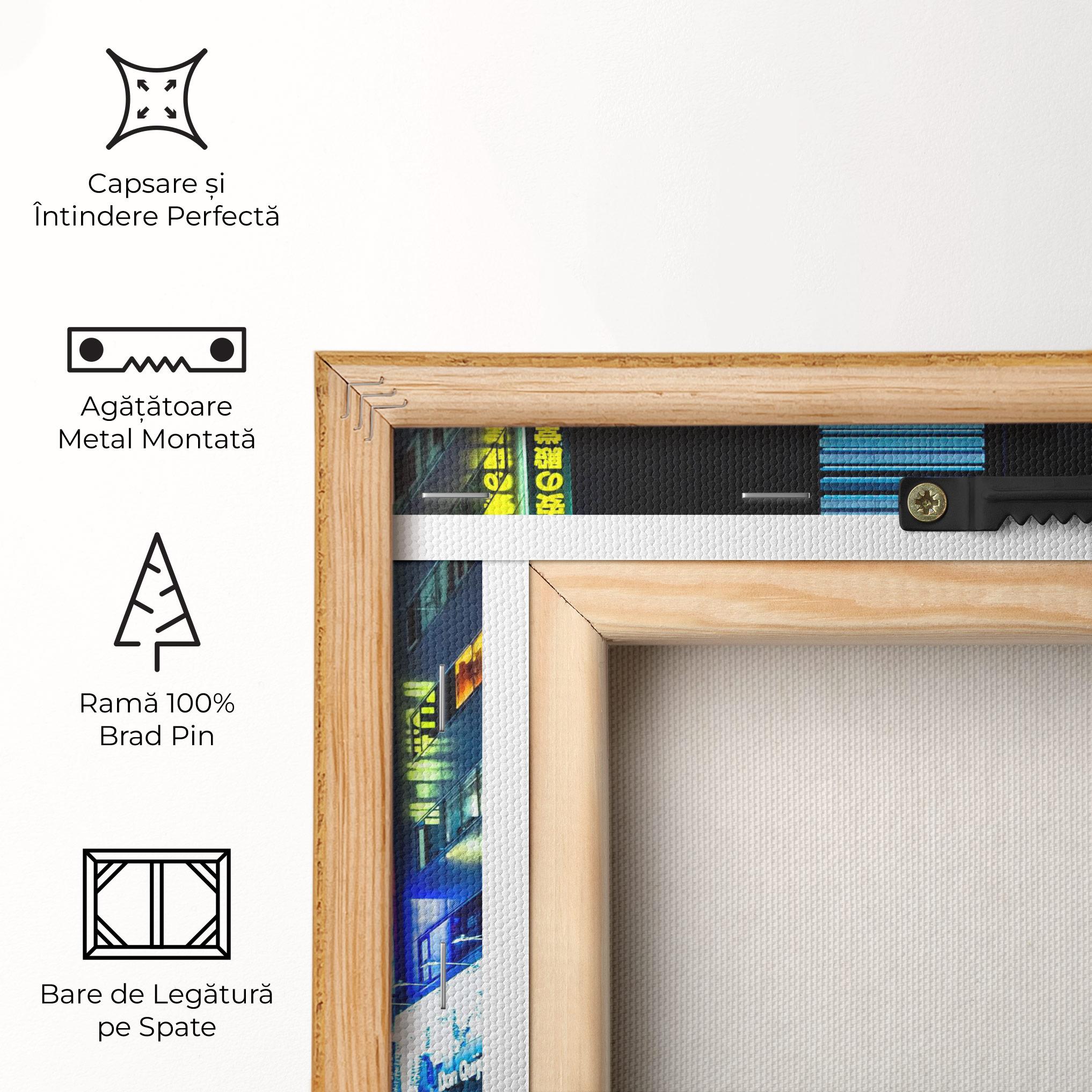 Tablou Canvas Colorful City Lights mockup 5