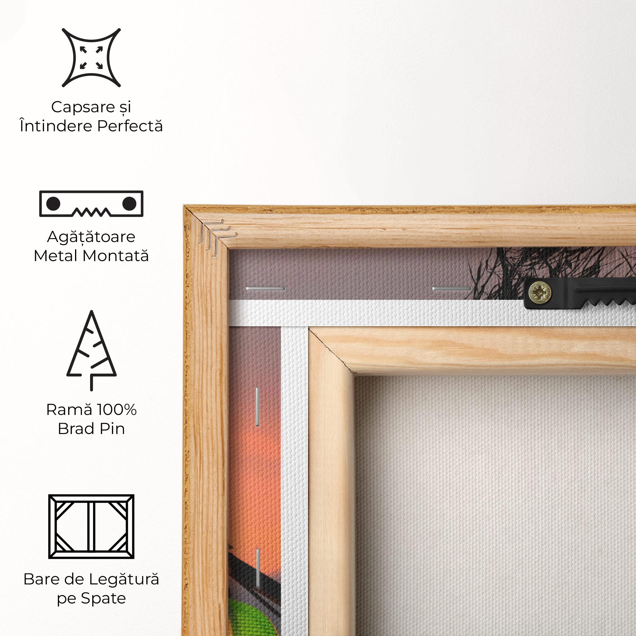 Tablou Canvas Green Lights mockup 5