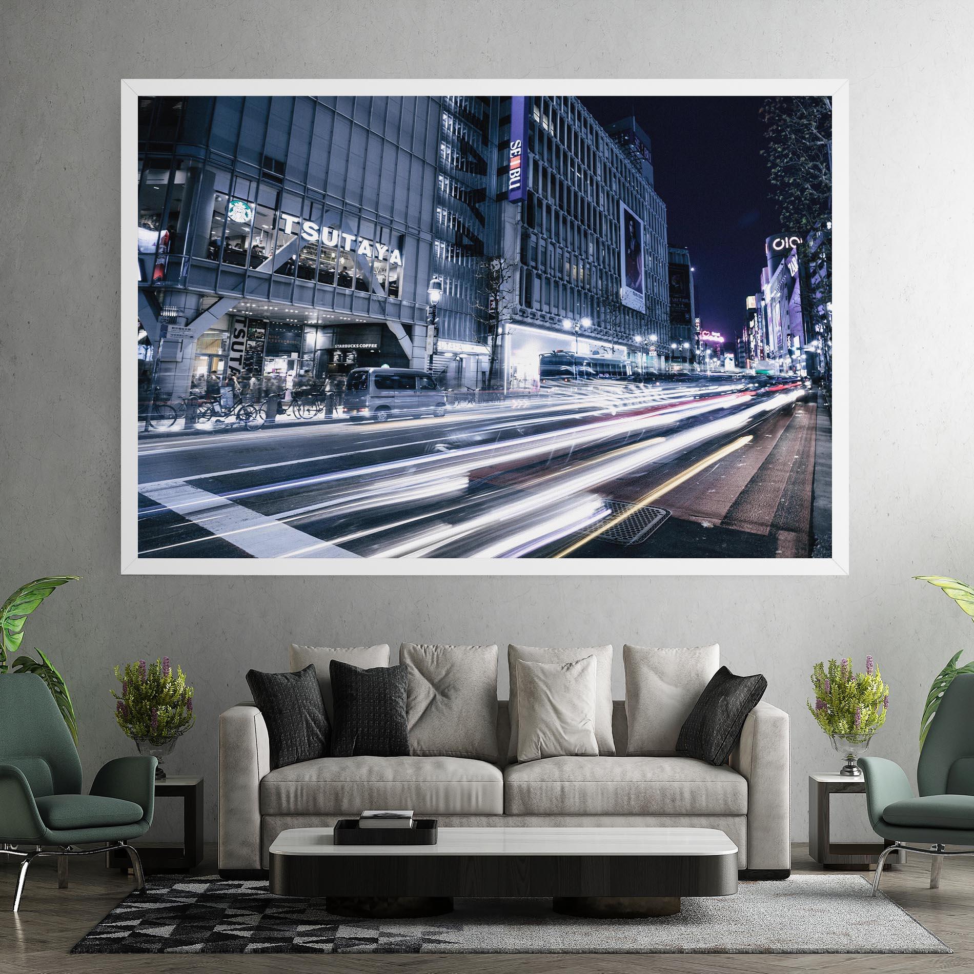 Tablou Canvas Road Traffic mockup 7