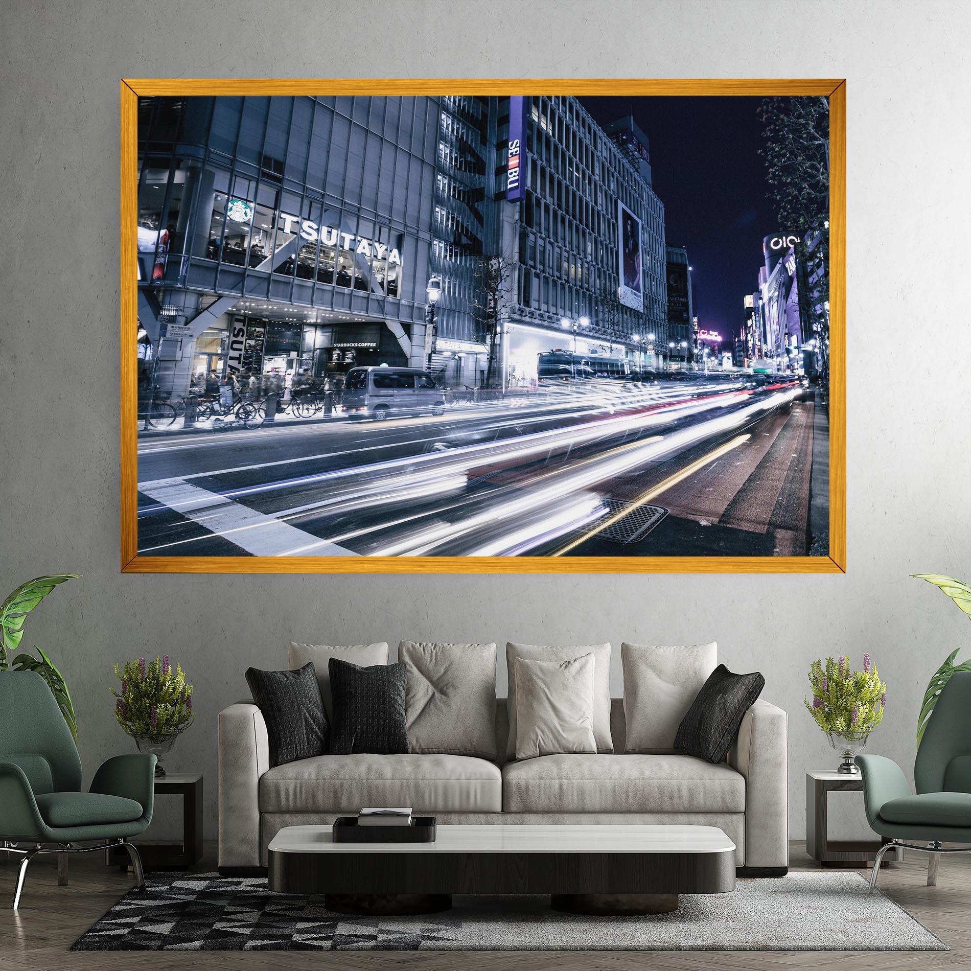 Tablou Canvas Road Traffic mockup 7