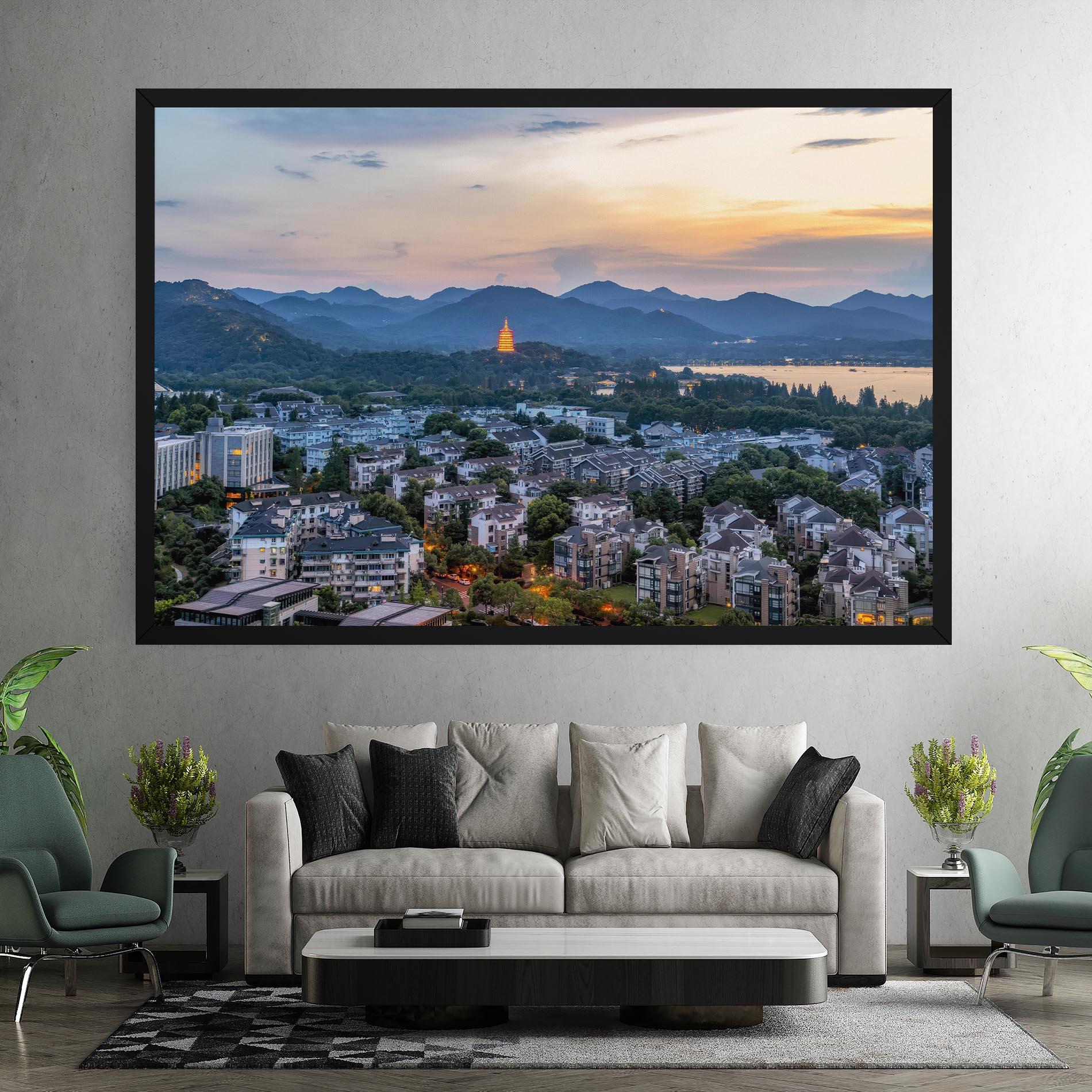 Tablou Canvas Hangzhou China mockup 7