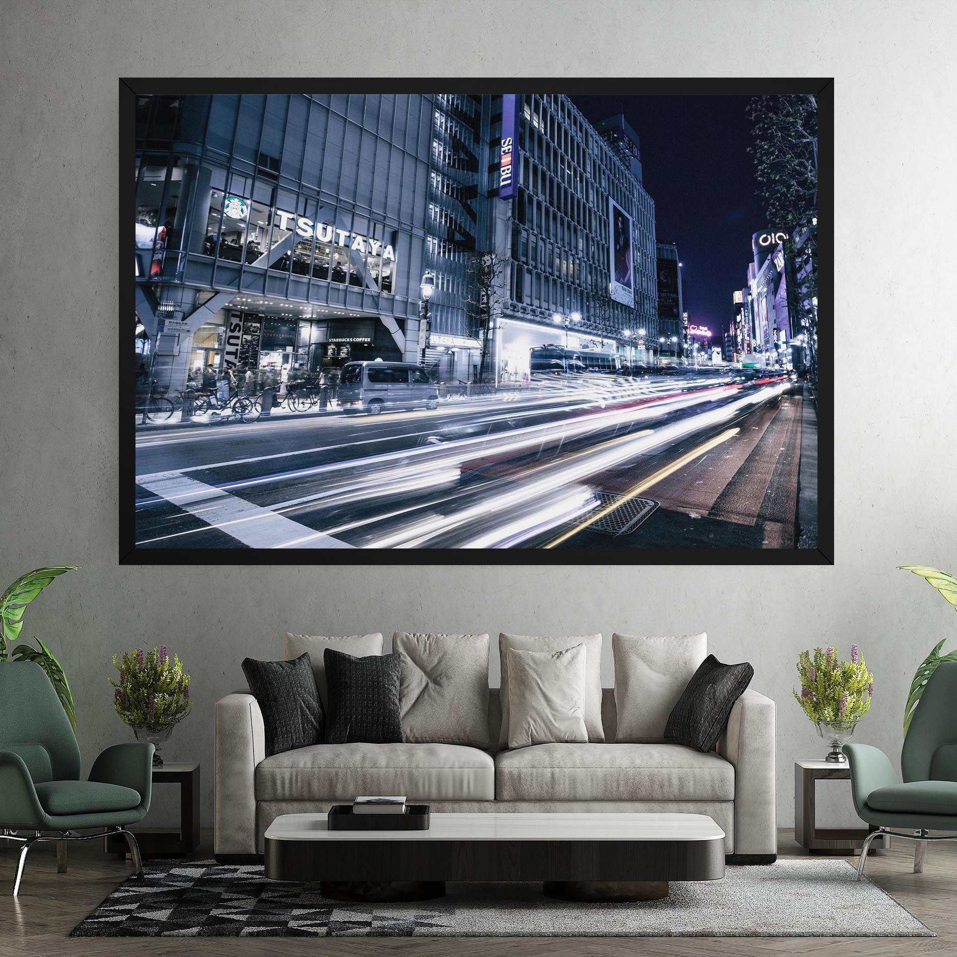 Tablou Canvas Road Traffic mockup 7