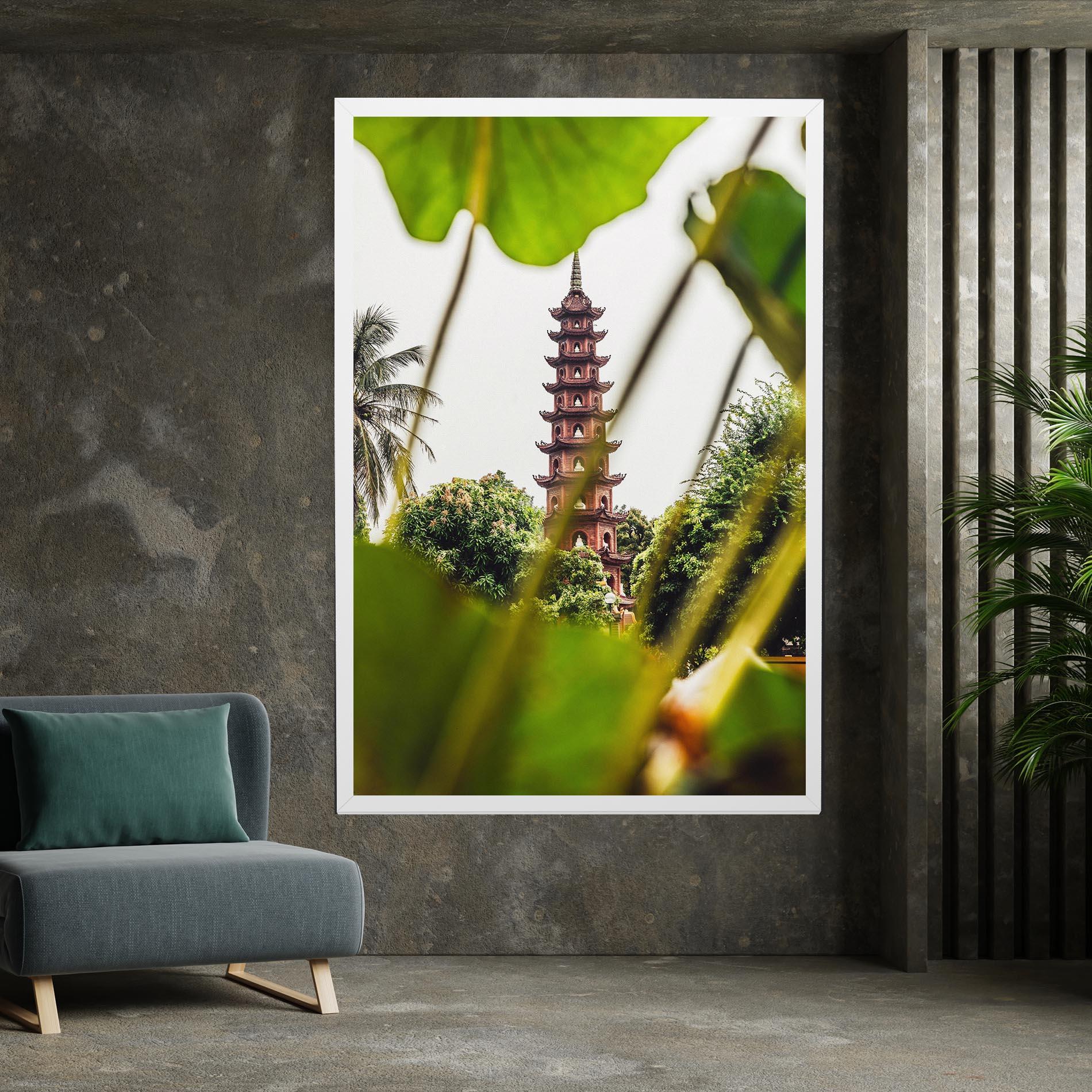 Tablou Canvas Tran Quoc Pagoda mockup 7