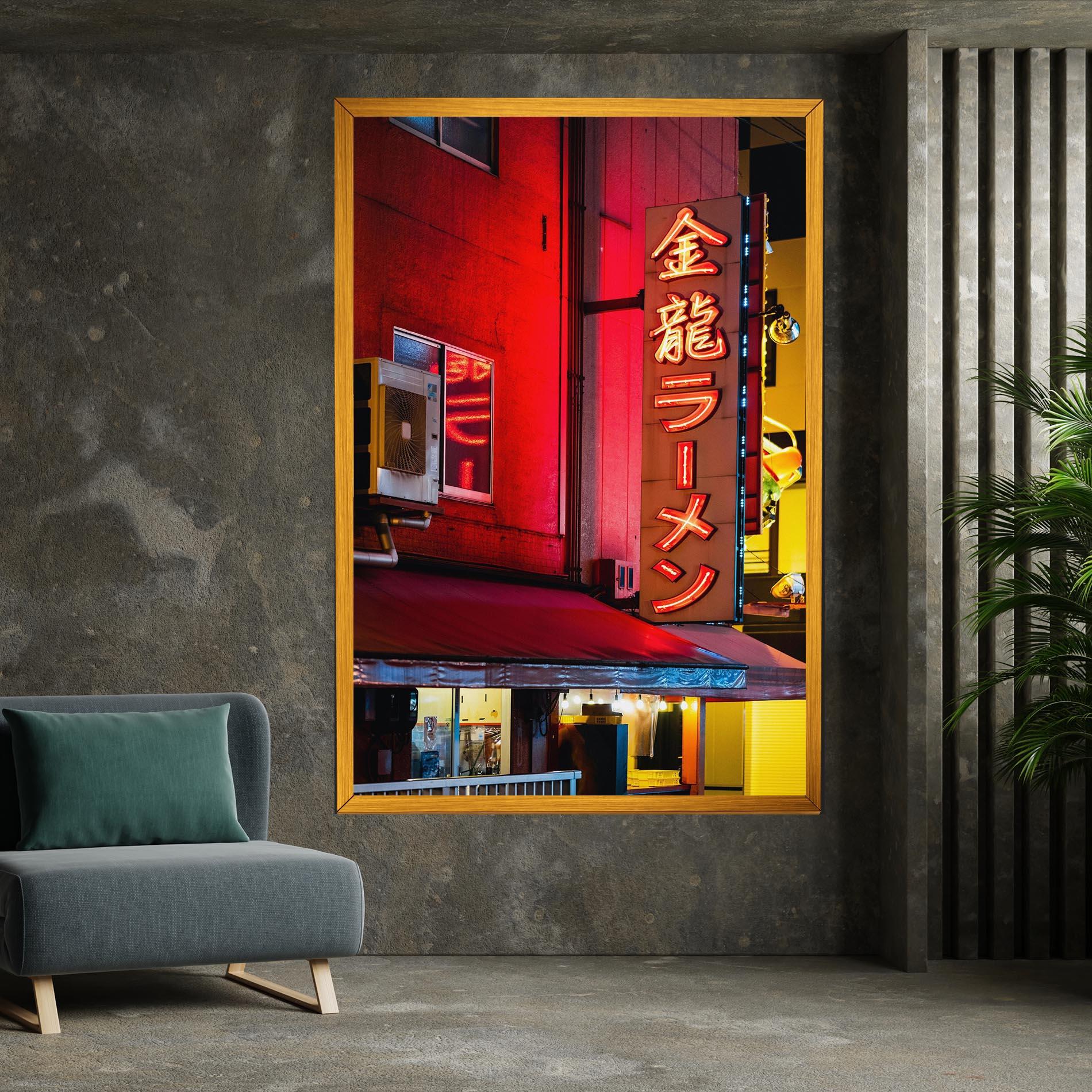 Tablou Canvas Ramen Restaurant mockup 7