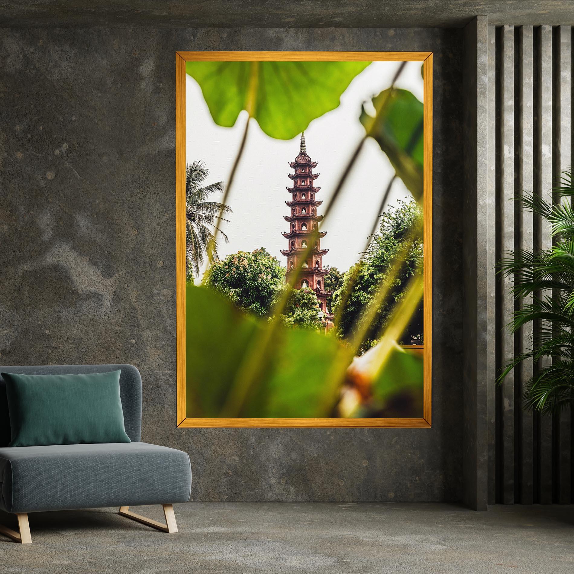 Tablou Canvas Tran Quoc Pagoda mockup 7