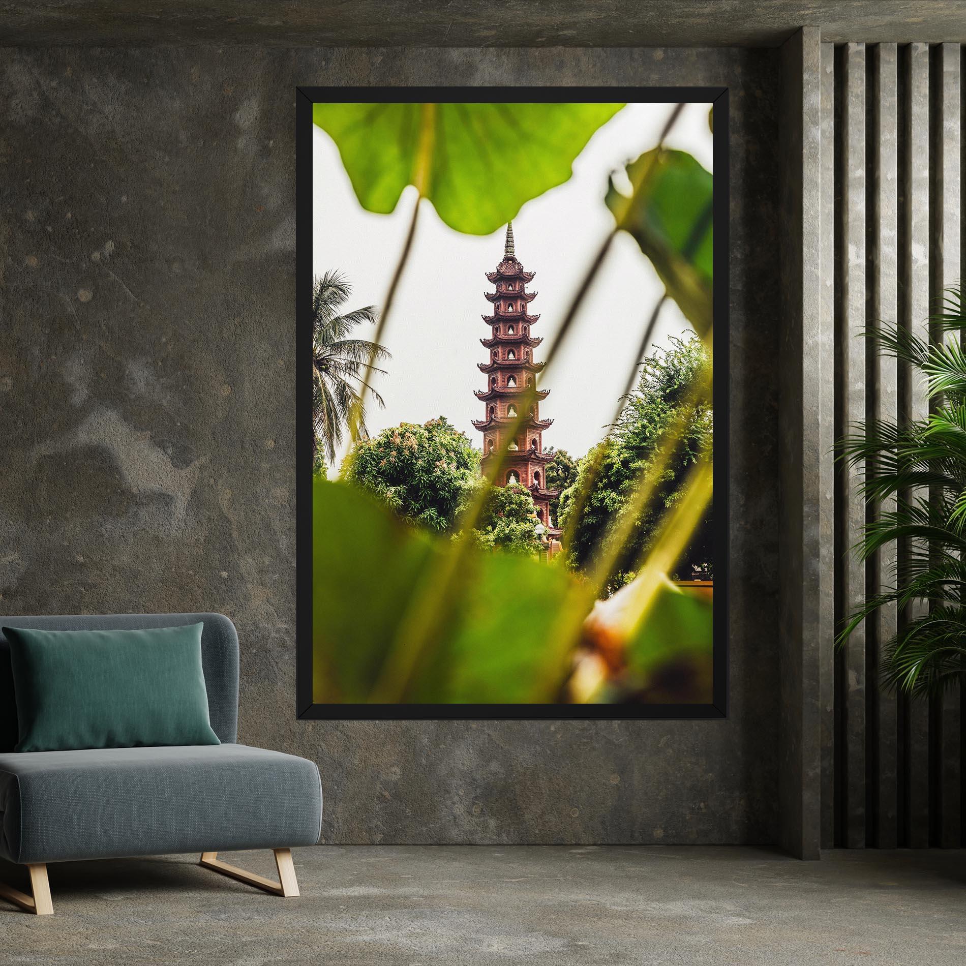 Tablou Canvas Tran Quoc Pagoda mockup 7