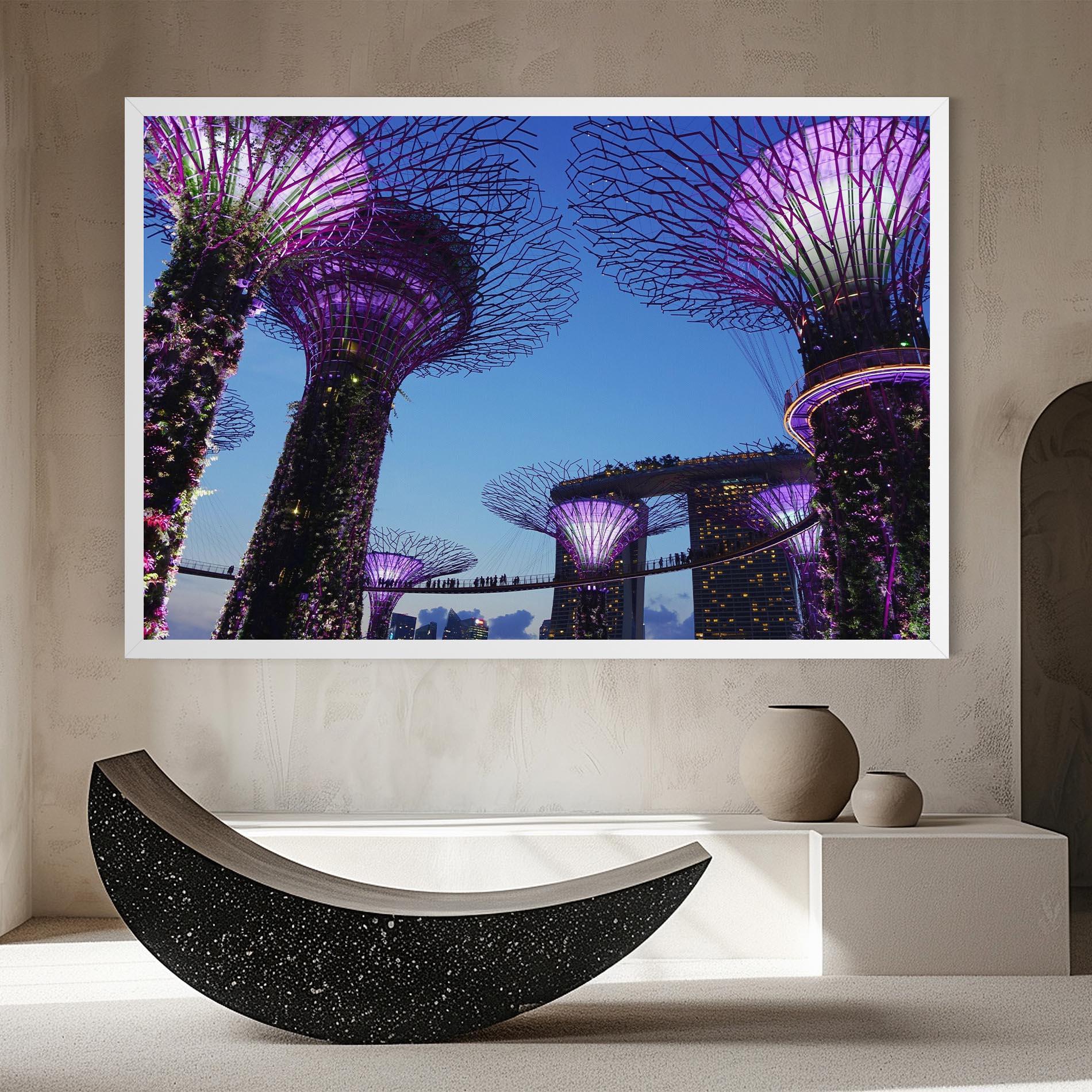 Tablou Canvas Gardens By The Bay mockup 8