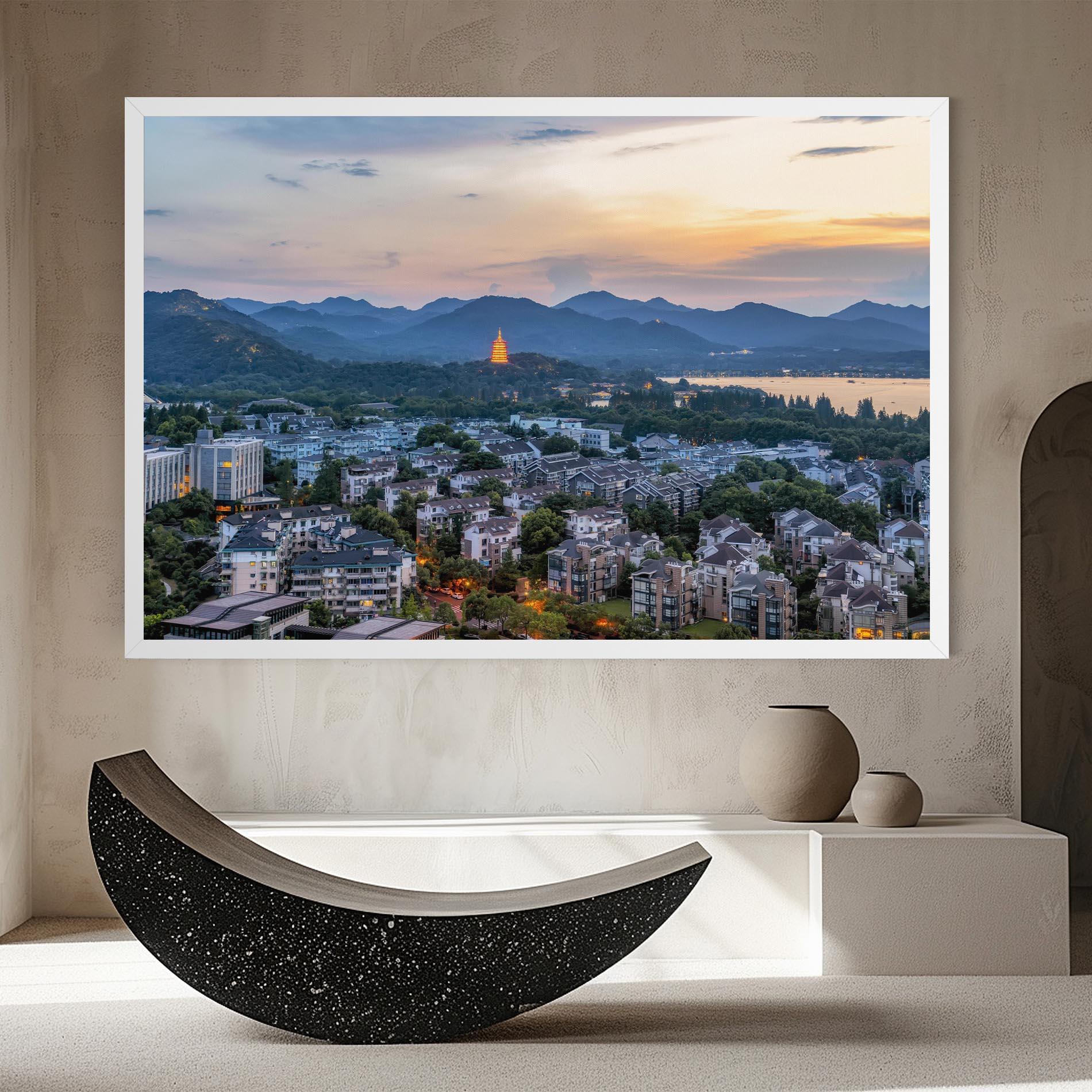 Tablou Canvas Hangzhou China mockup 8