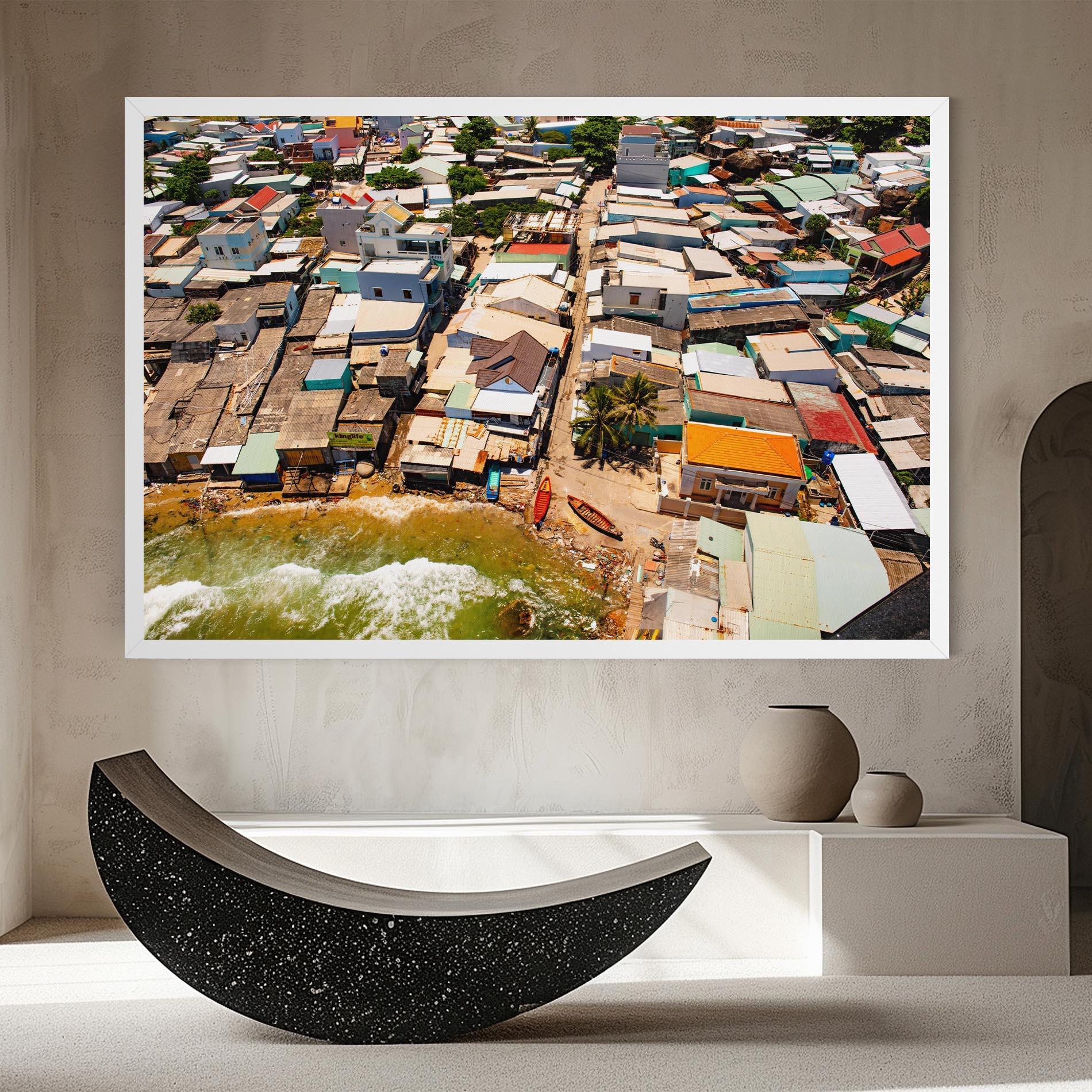 Tablou Canvas Vietnam Slums mockup 8