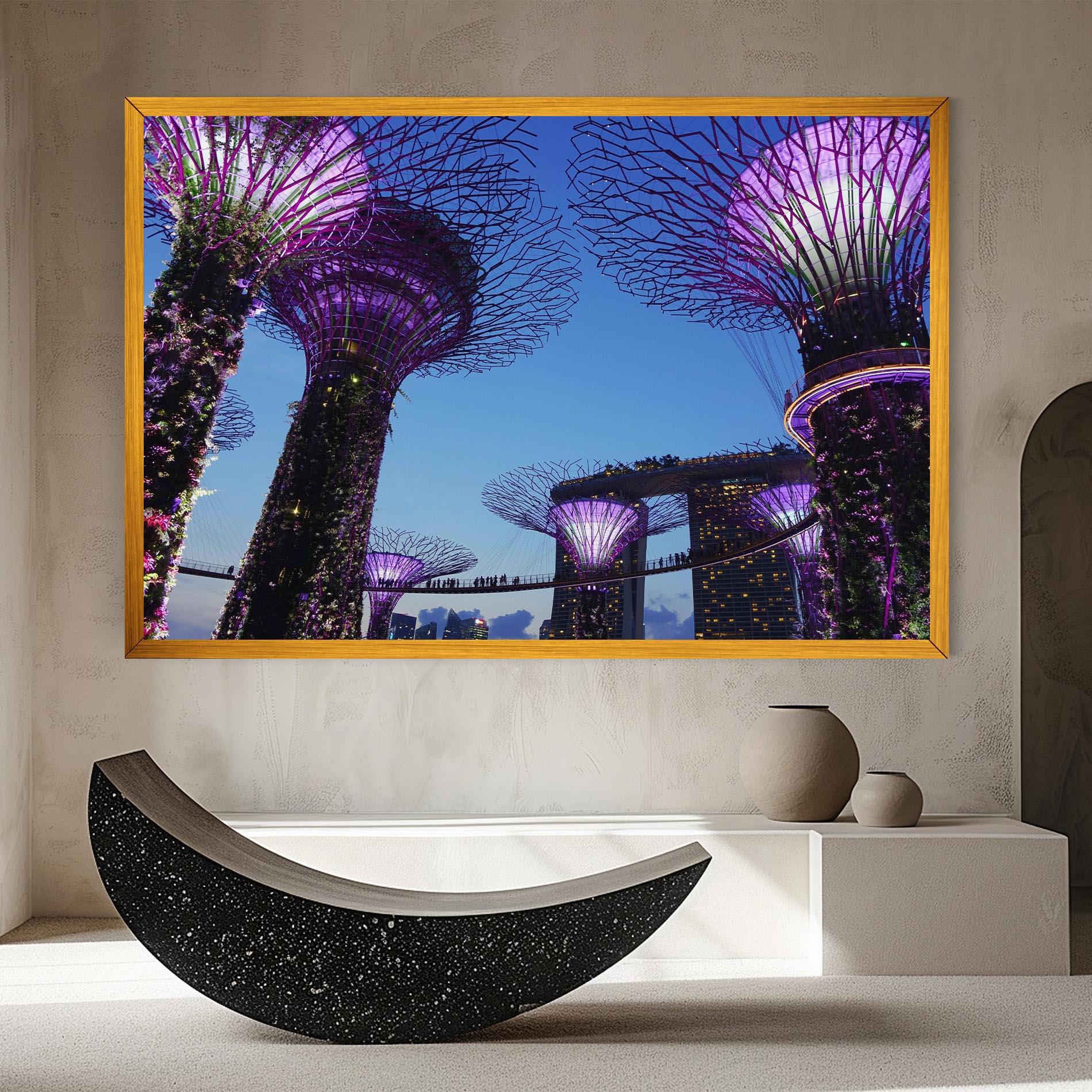 Tablou Canvas Gardens By The Bay mockup 8