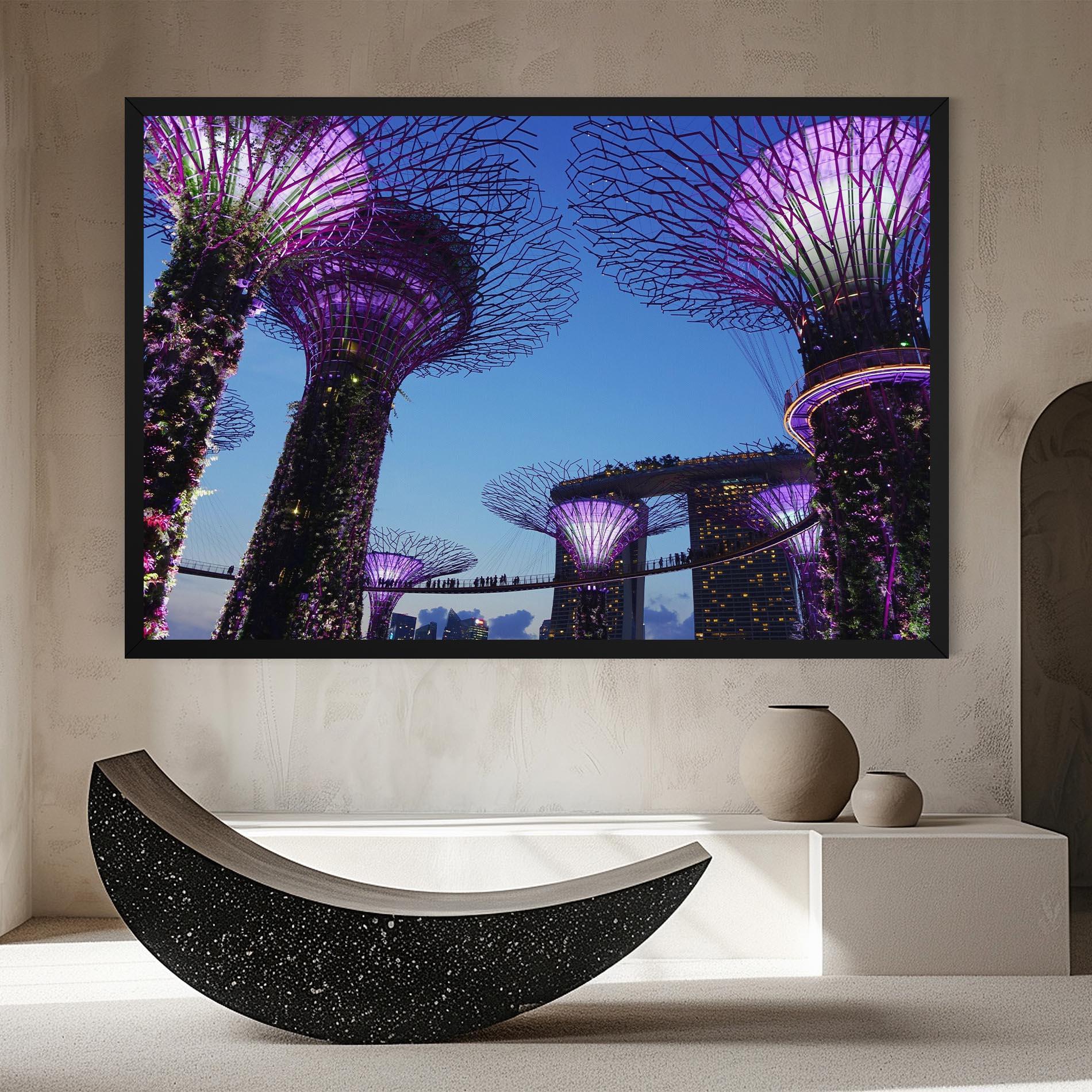 Tablou Canvas Gardens By The Bay mockup 8