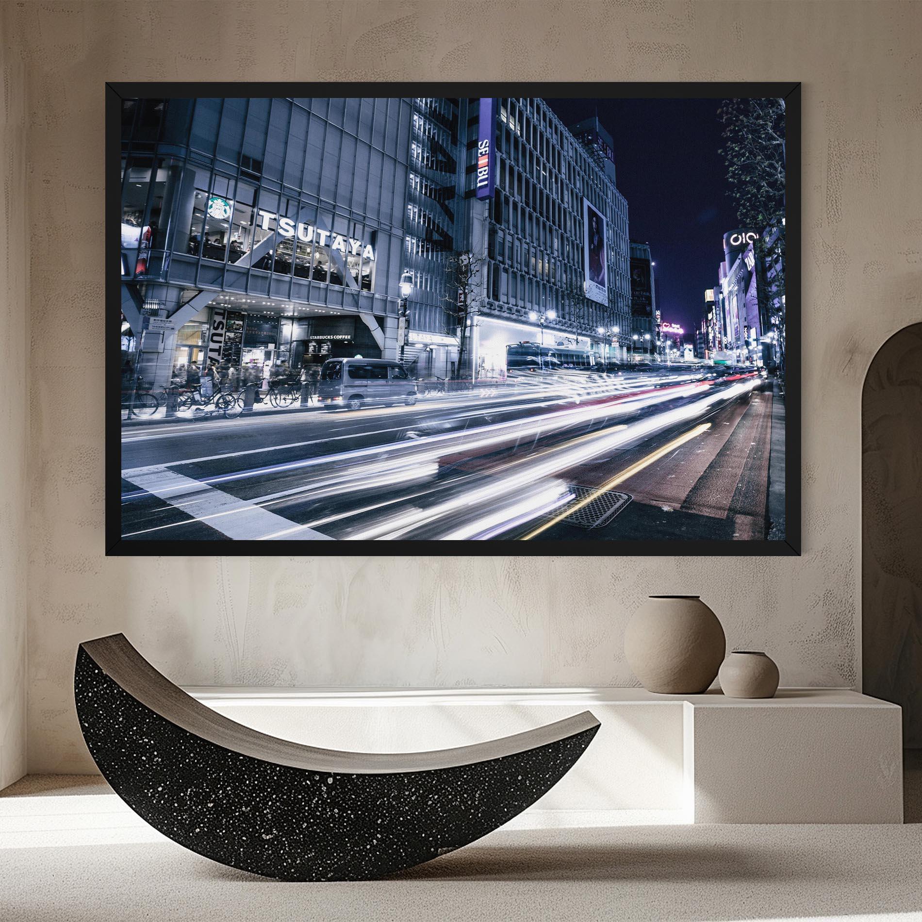 Tablou Canvas Road Traffic mockup 8