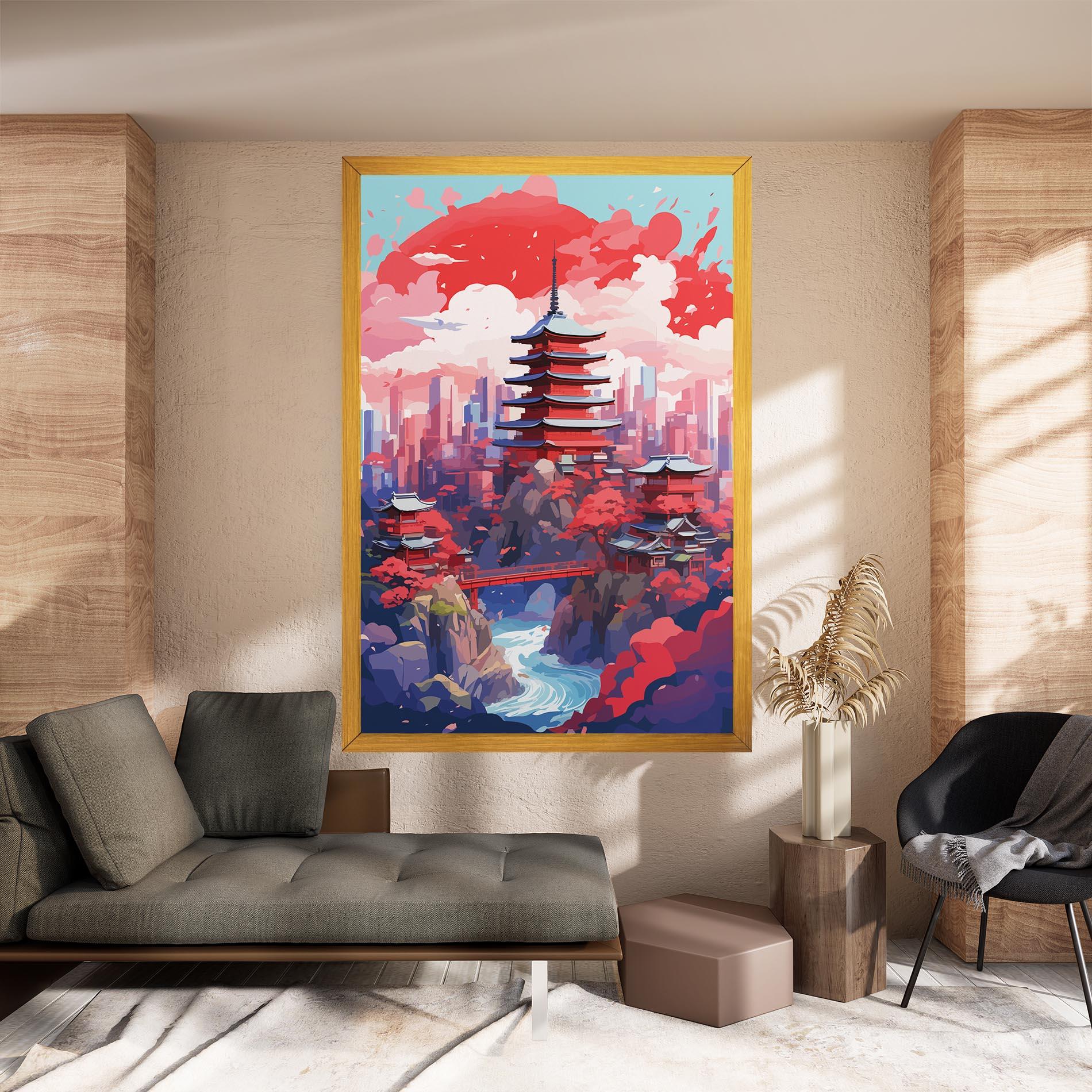 Tablou Canvas City Style Art mockup 8