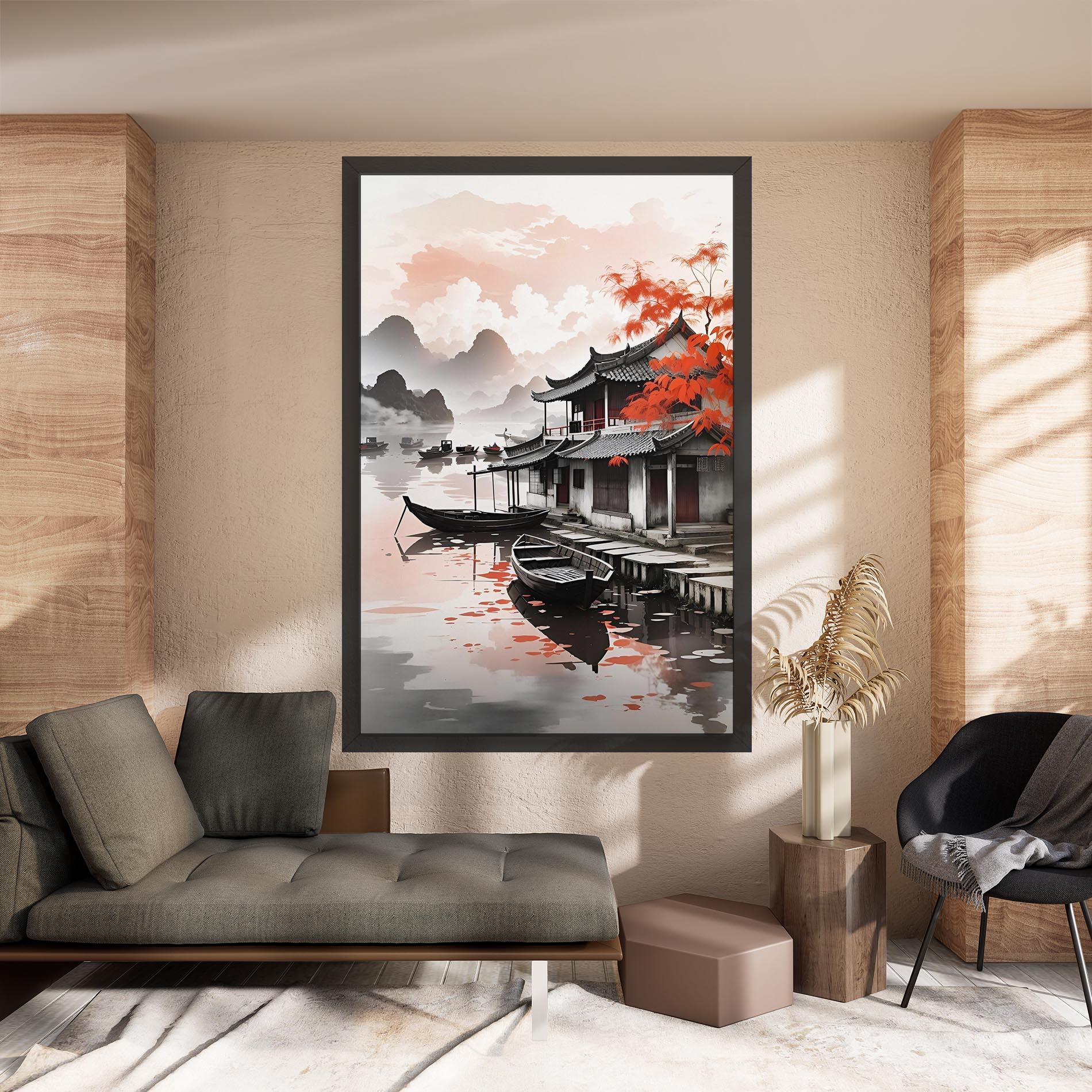 Tablou Canvas Architecture Reflections mockup 8