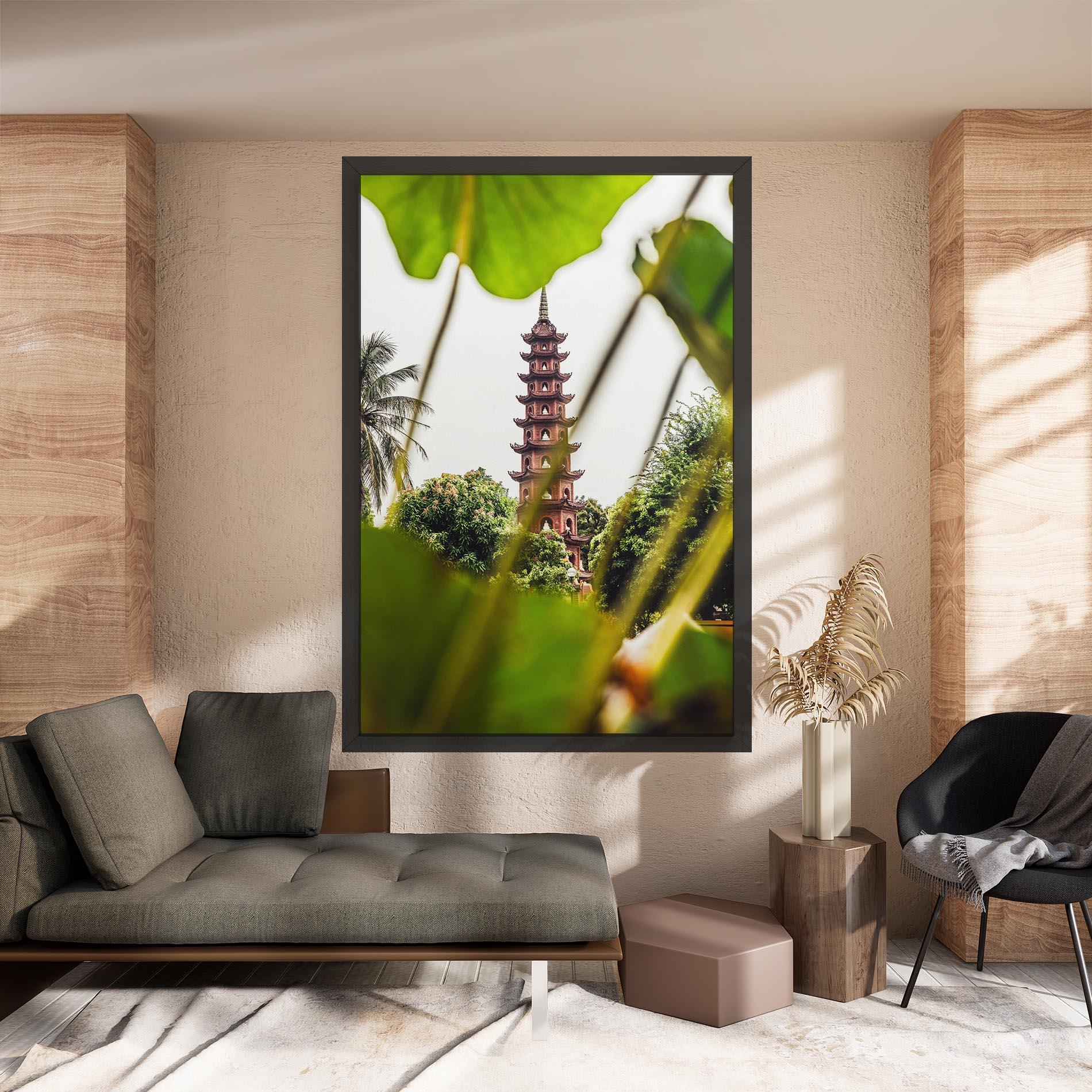 Tablou Canvas Tran Quoc Pagoda mockup 8