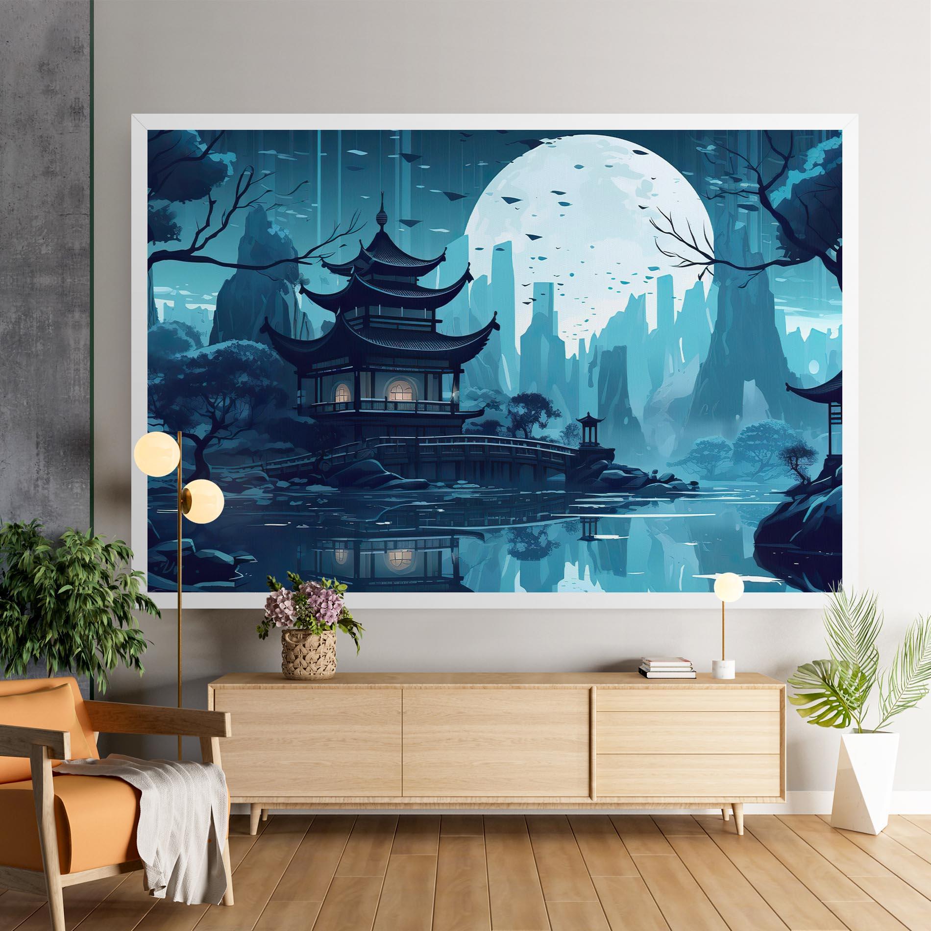 Tablou Canvas Chinese Cartoon mockup 9
