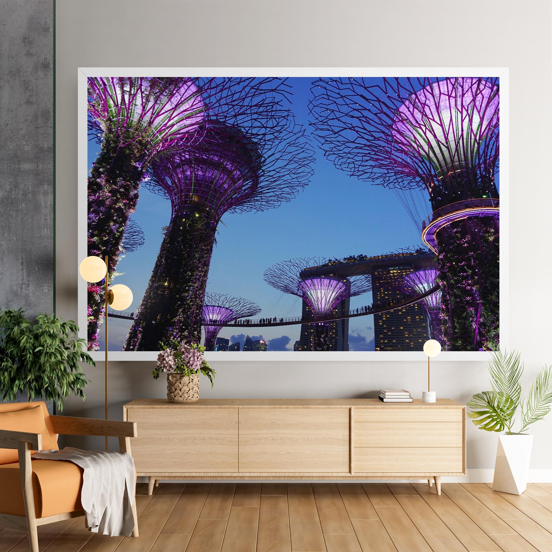 Tablou Canvas Gardens By The Bay mockup 9