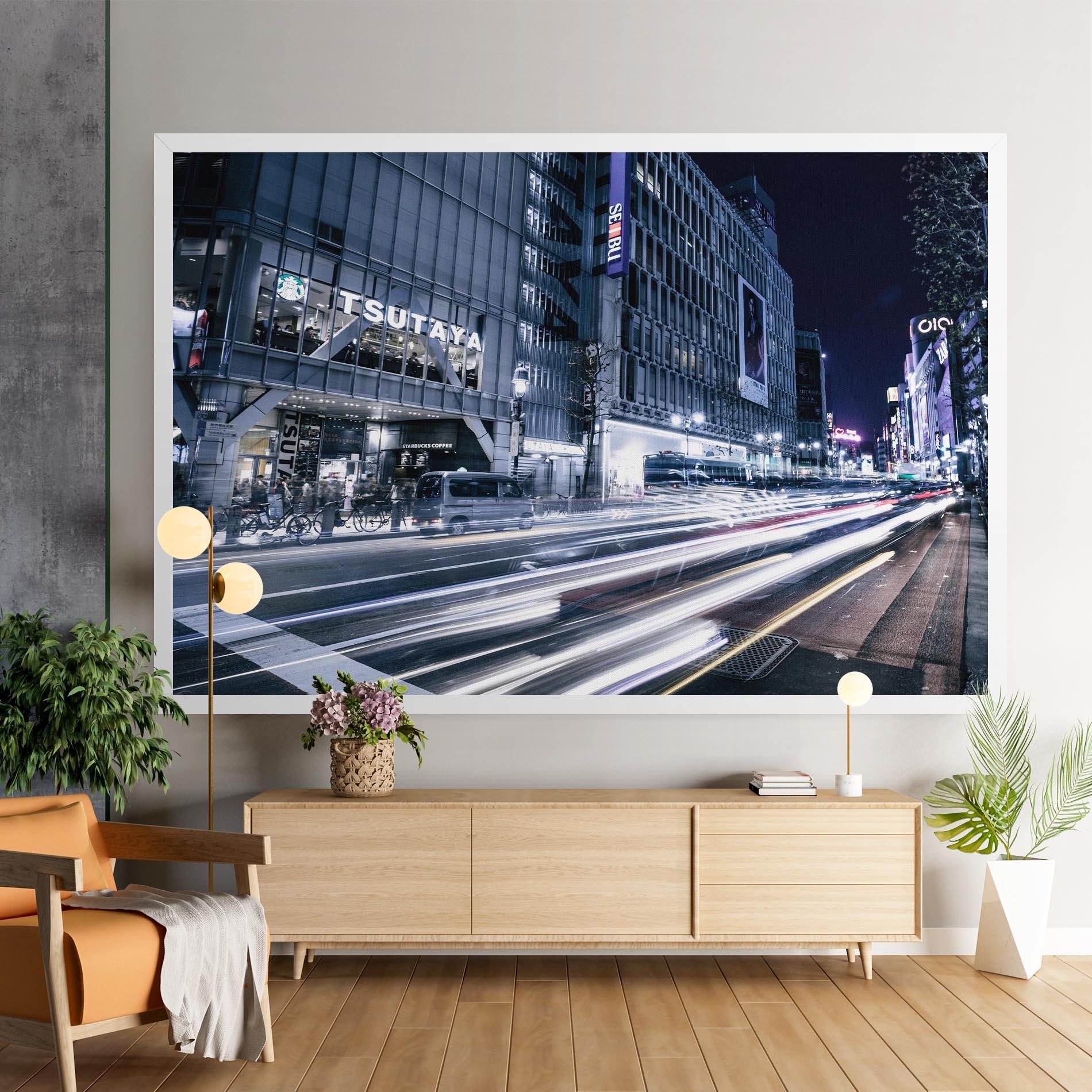 Tablou Canvas Road Traffic mockup 9