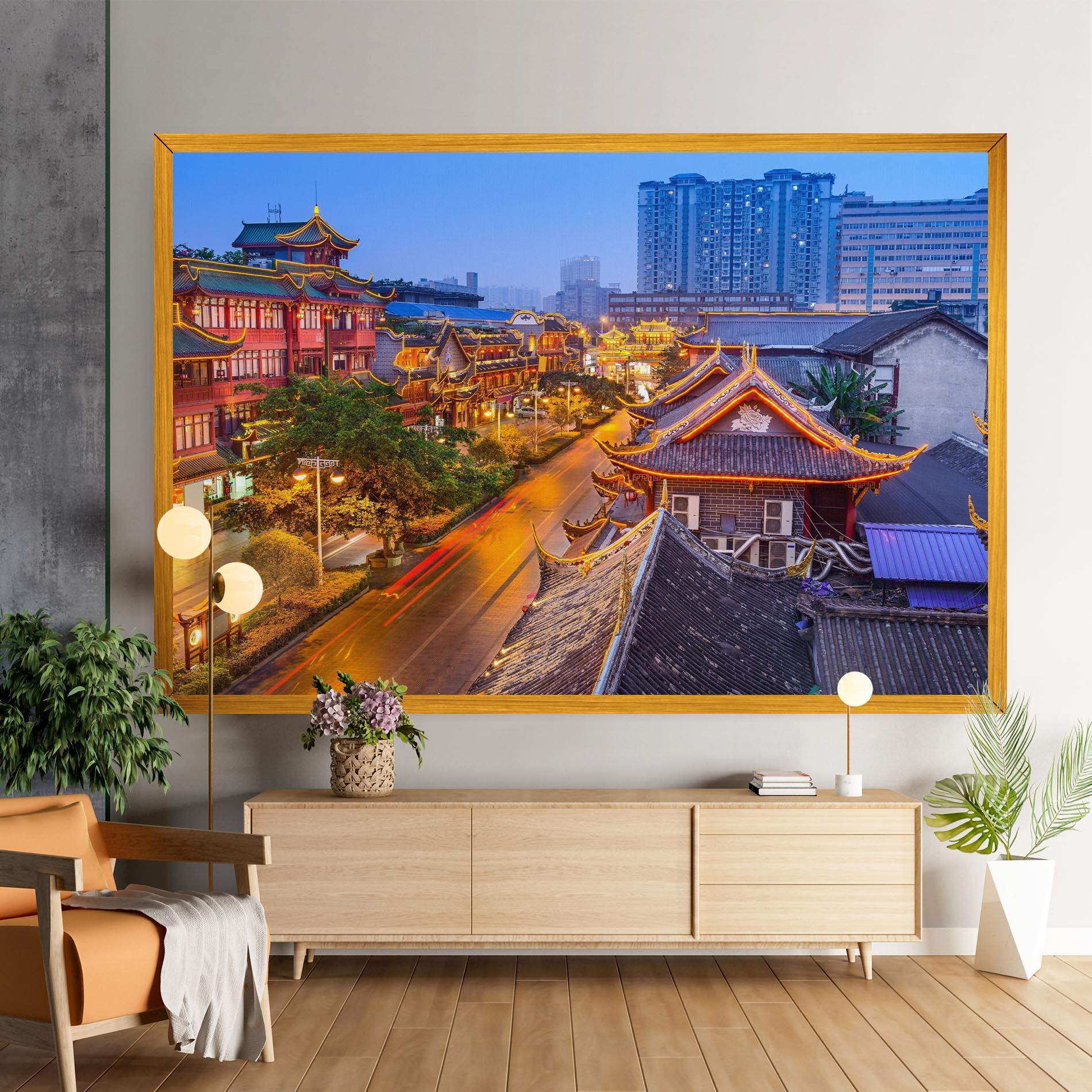 Tablou Canvas Chengdu China mockup 9