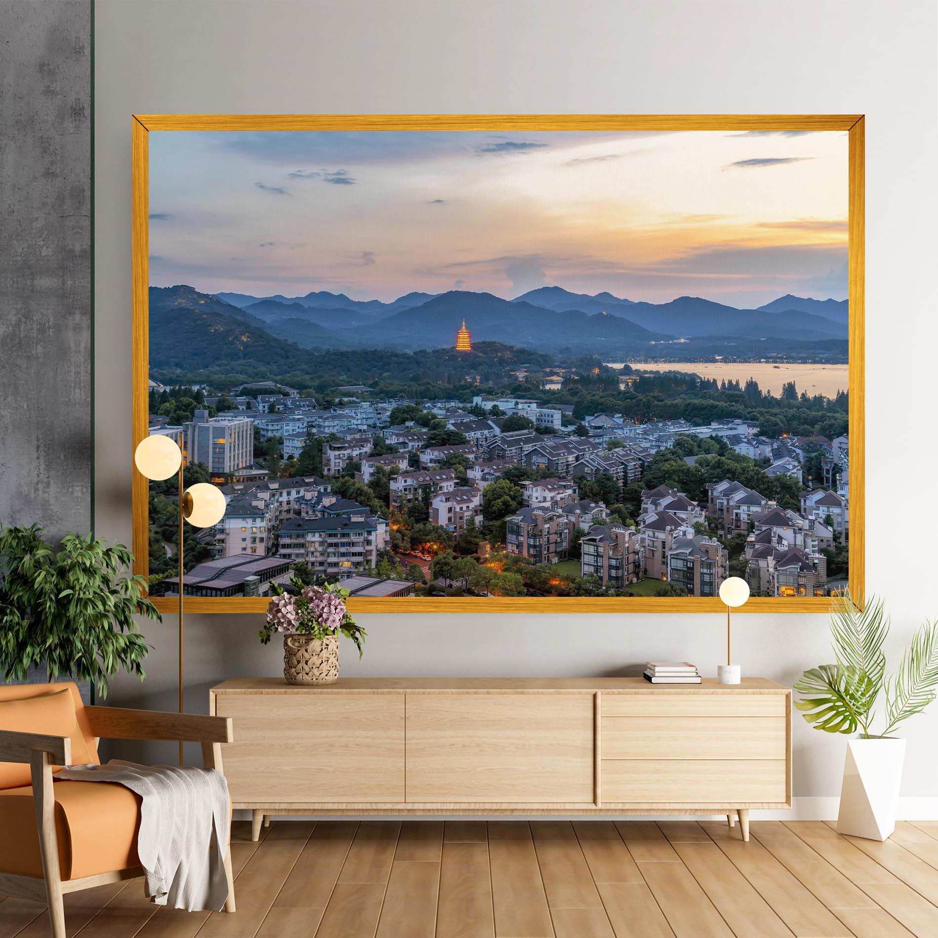 Tablou Canvas Hangzhou China mockup 9