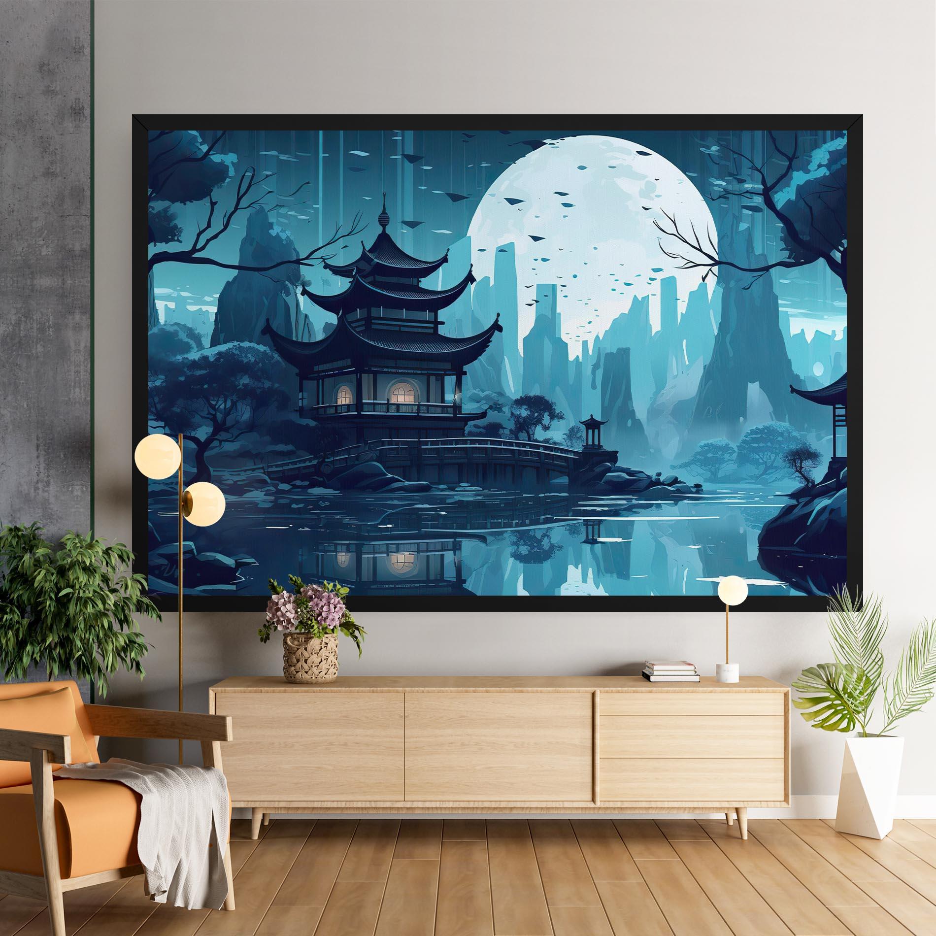 Tablou Canvas Chinese Cartoon mockup 9