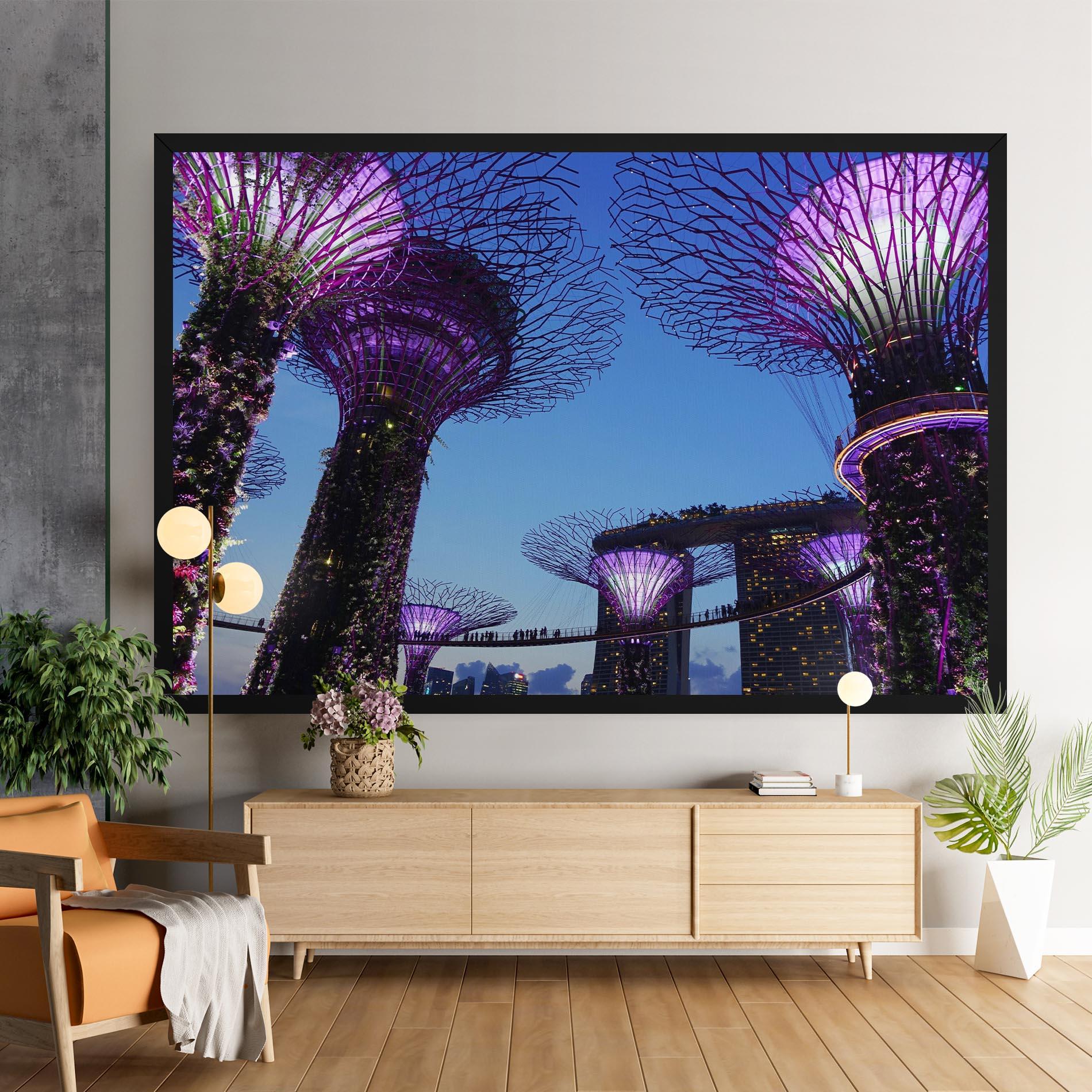 Tablou Canvas Gardens By The Bay mockup 9