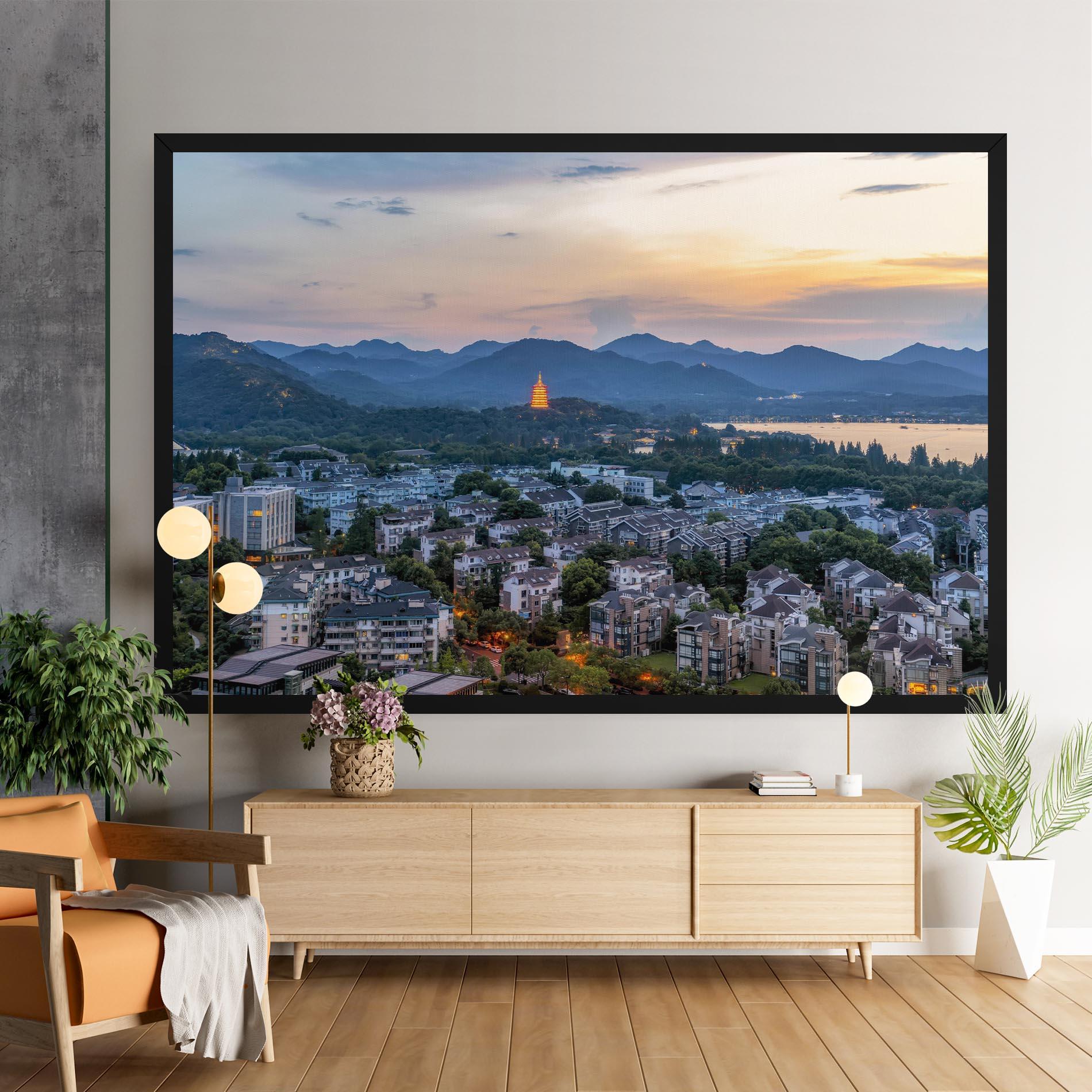 Tablou Canvas Hangzhou China mockup 9