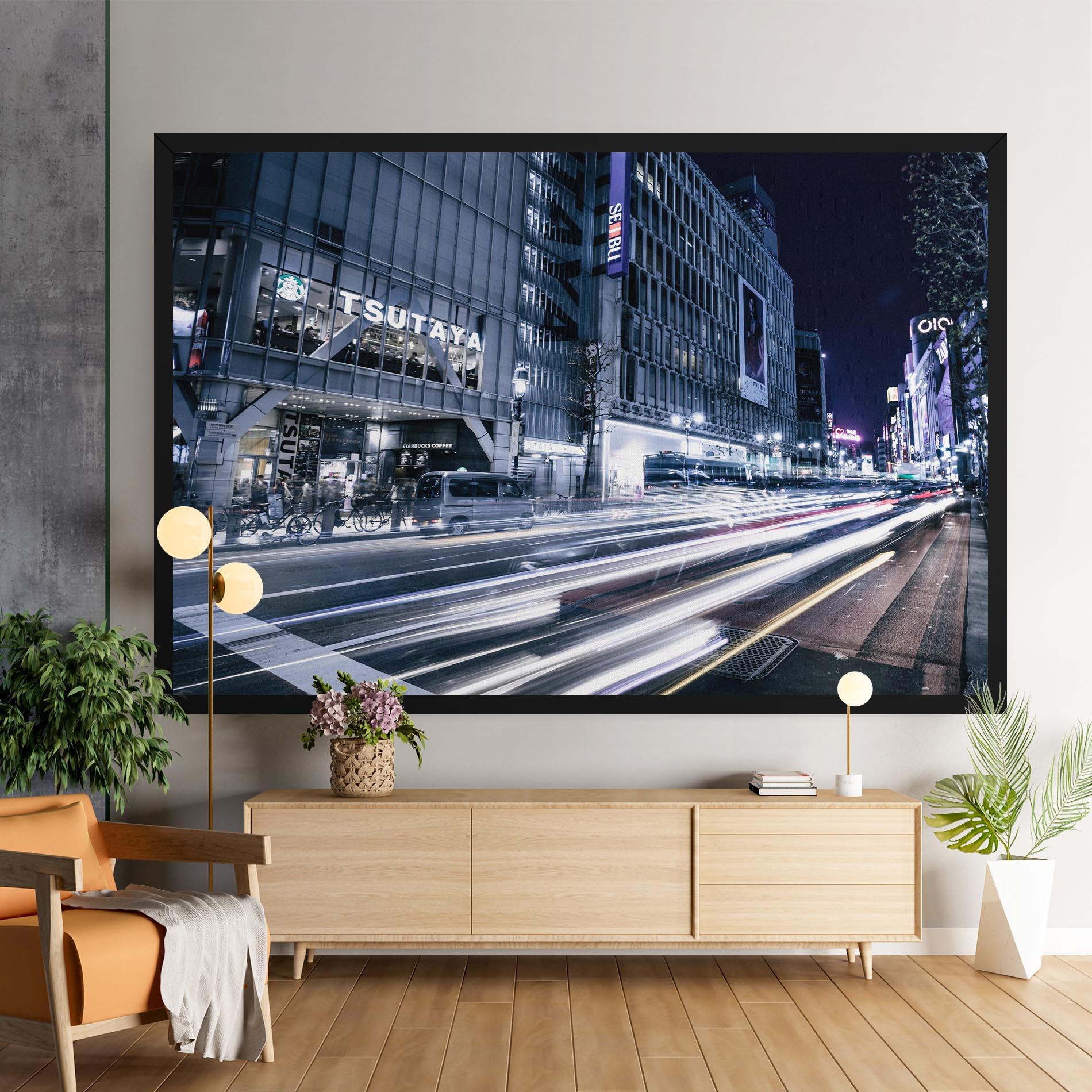 Tablou Canvas Road Traffic mockup 9