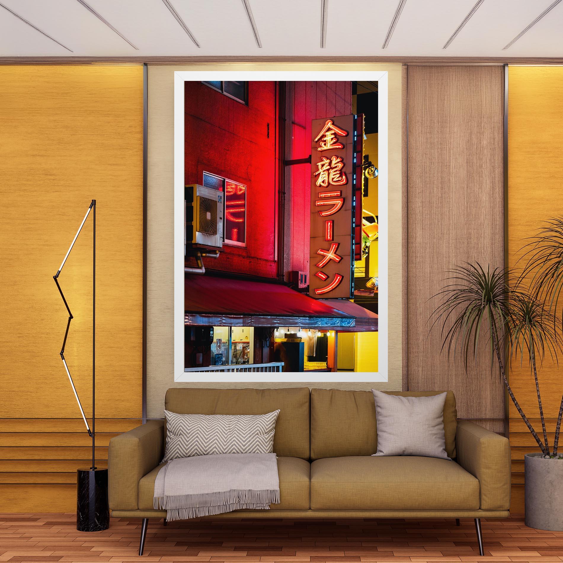 Tablou Canvas Ramen Restaurant mockup 9