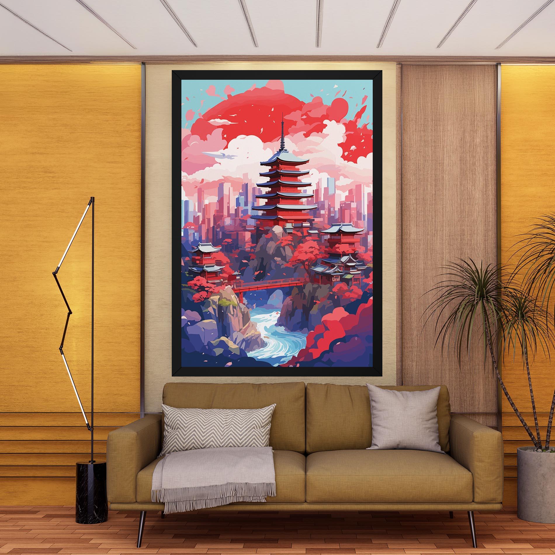 Tablou Canvas City Style Art mockup 9