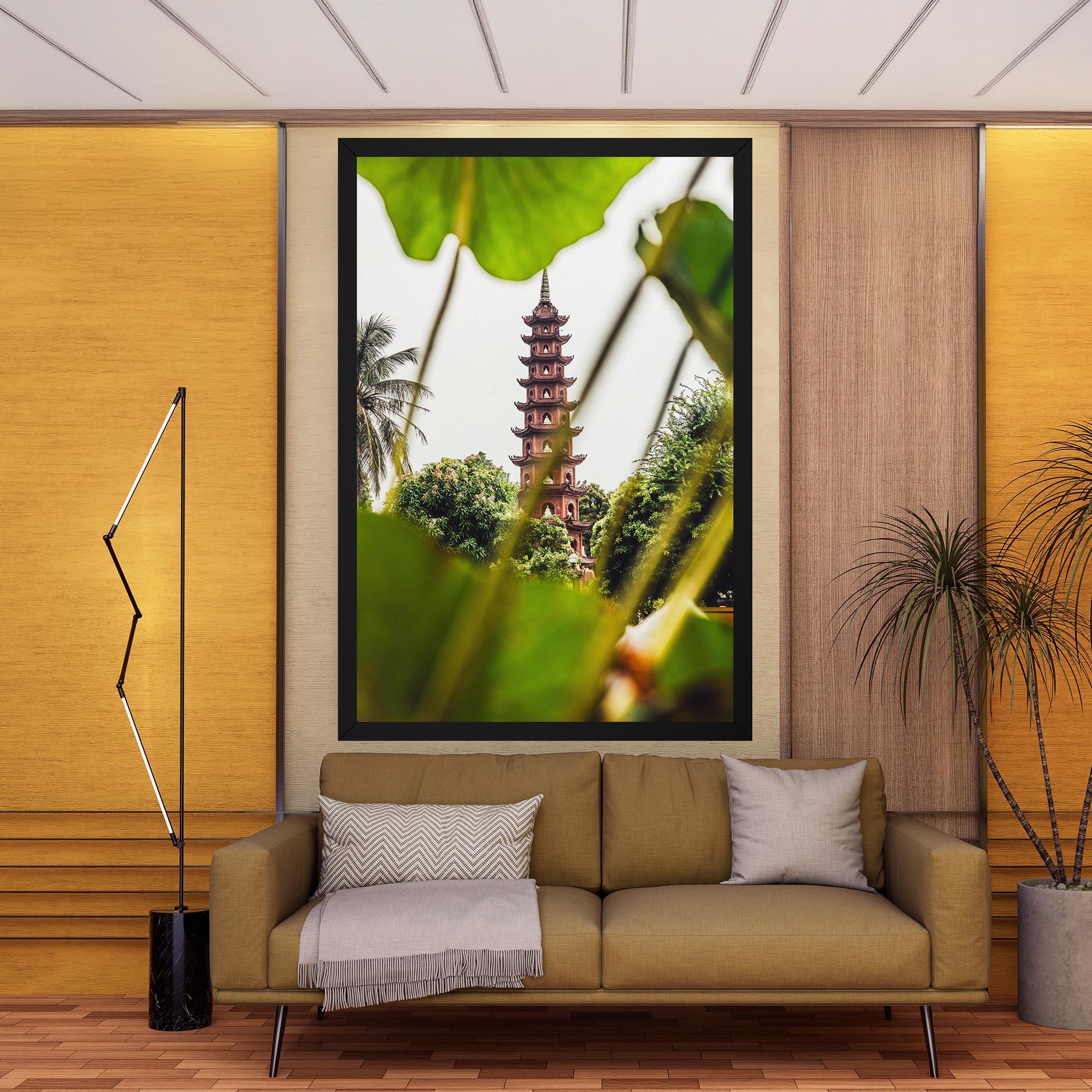 Tablou Canvas Tran Quoc Pagoda mockup 9